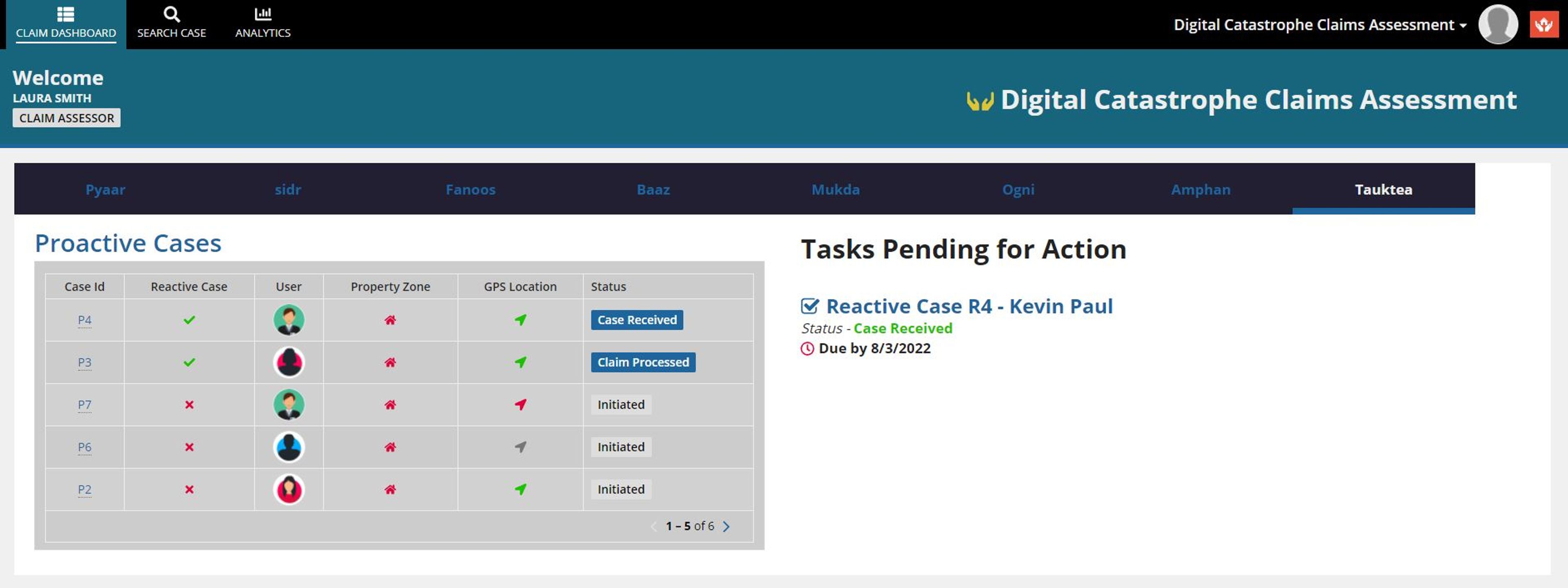 Digital Catastrophe Claims Assessment screenshot 1