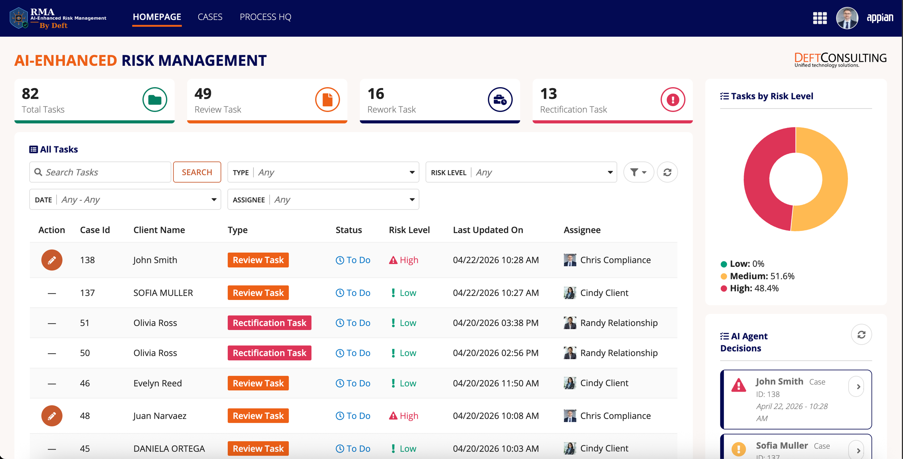 AI-Enhanced Risk Management screenshot 1