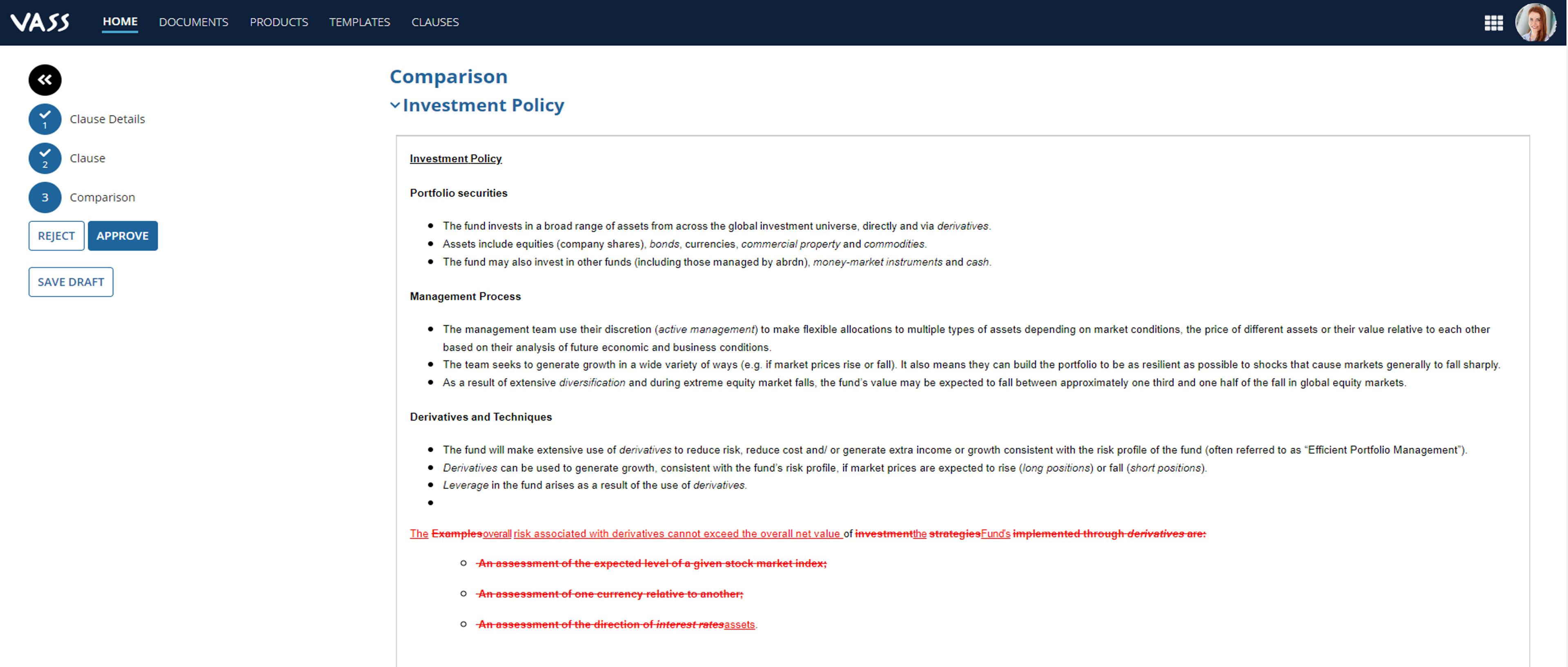 Fund Document Automation (FDA) screenshot 4