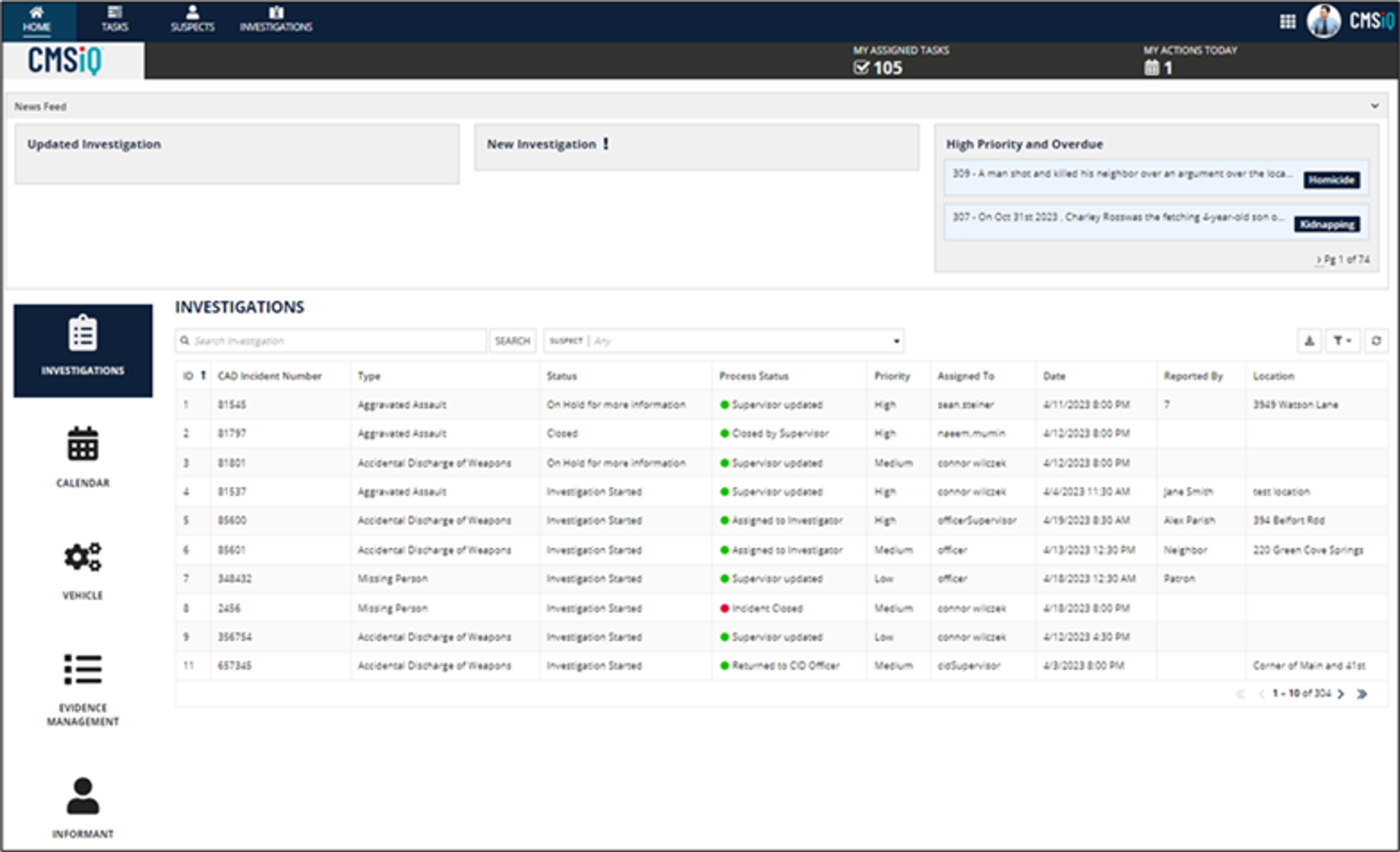 CMSIQ screenshot 2
