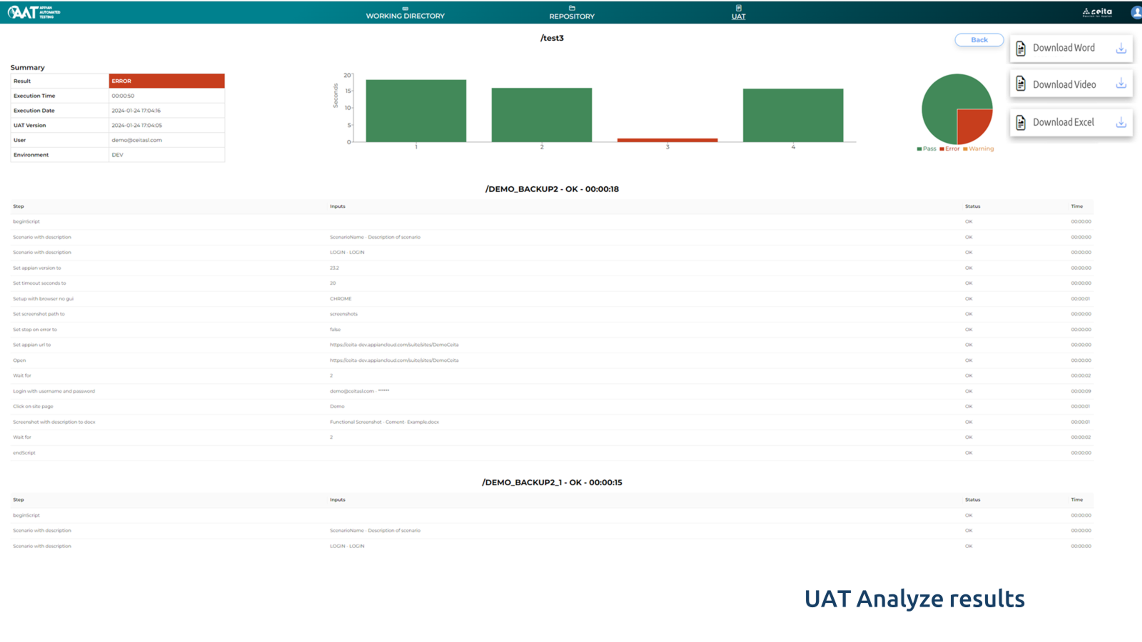 Appian Automated Testing screenshot 8