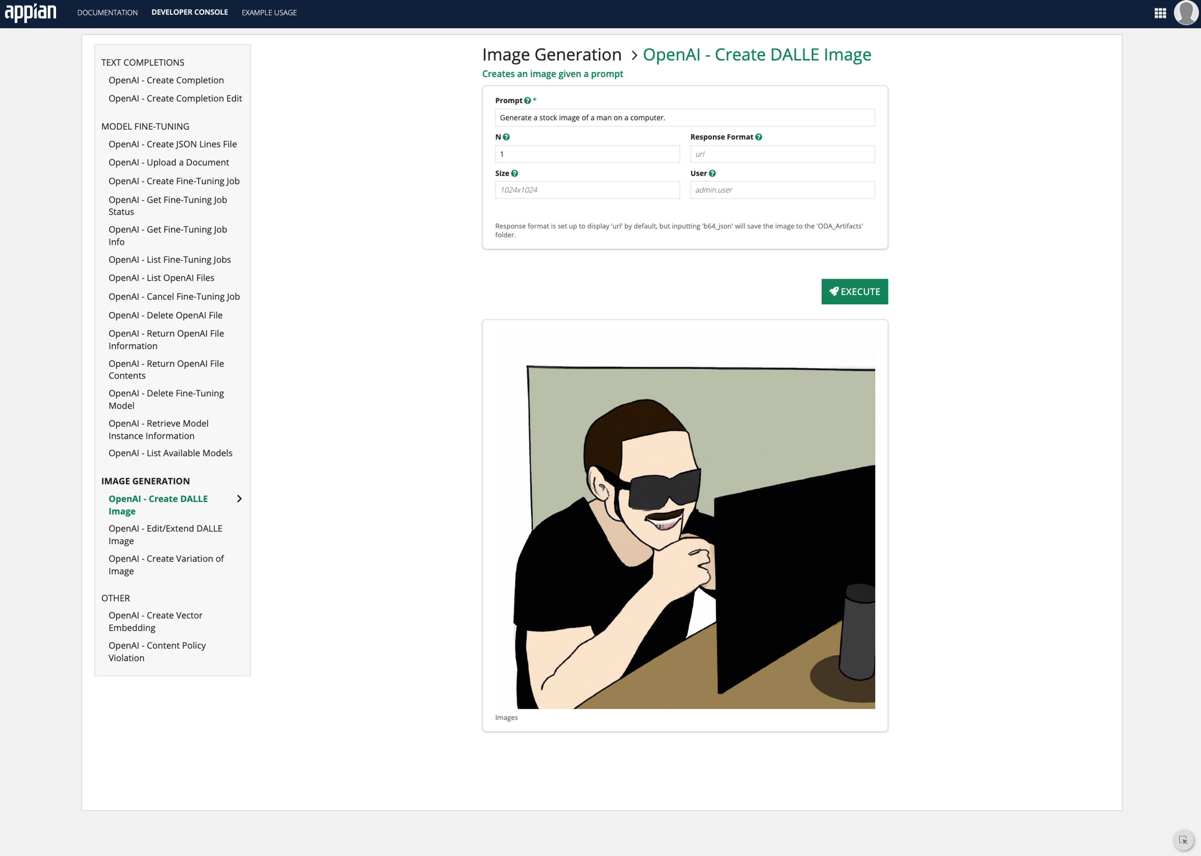 OpenAI screenshot 1