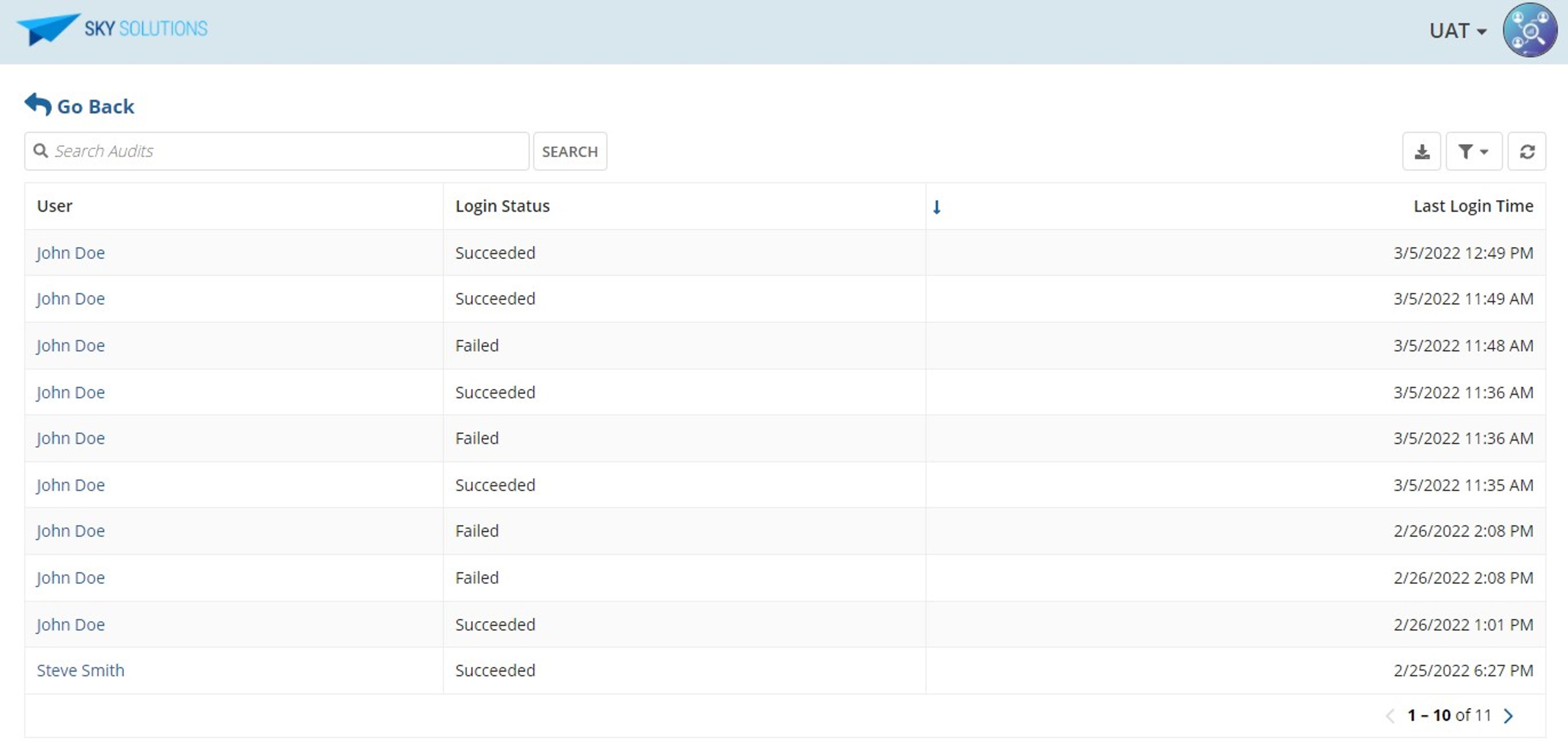 User Activity Tracking screenshot 2