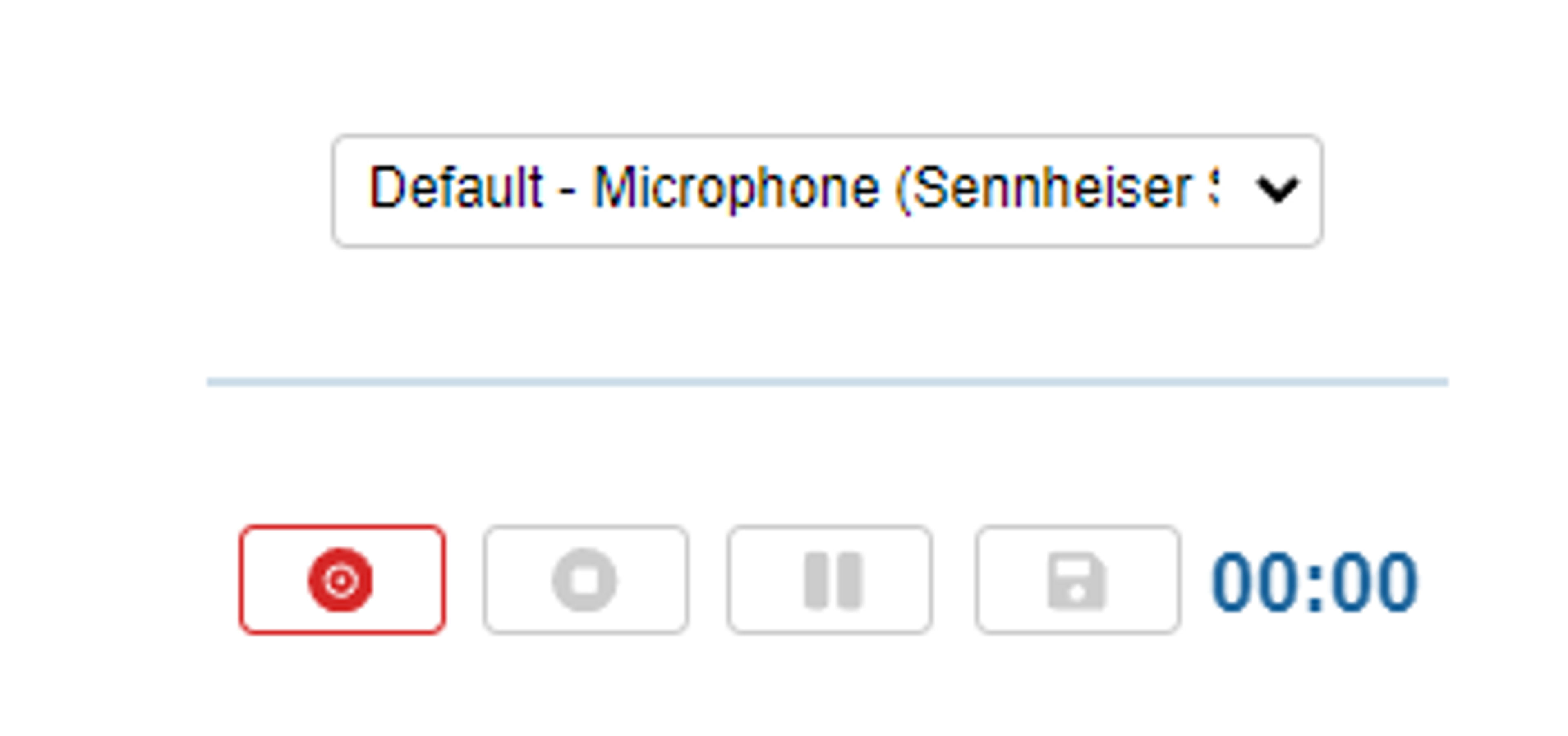 Audio Recorder screenshot 1