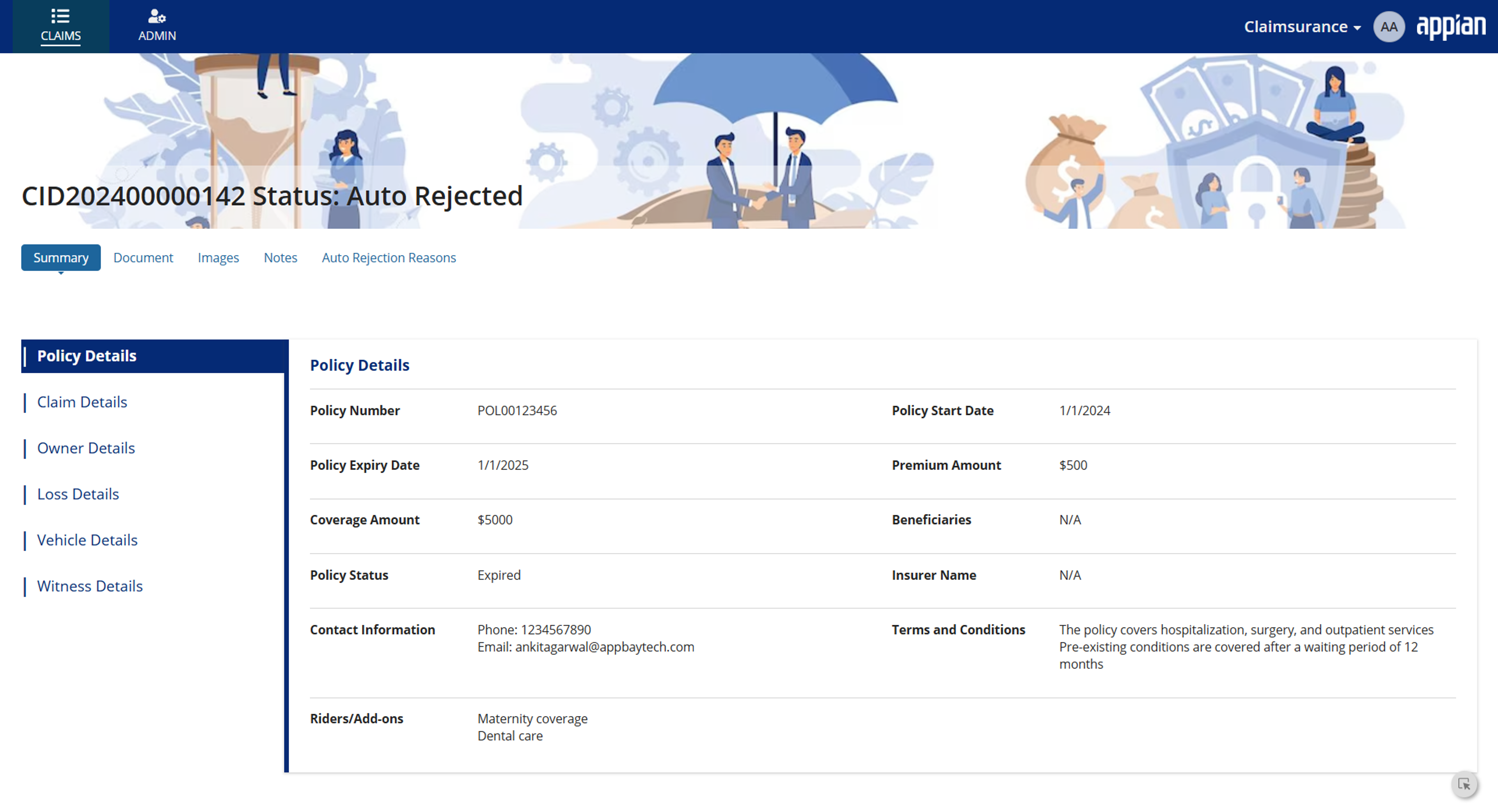 Appbay ClaimBot AI - The Smart Claims Assistant screenshot 7