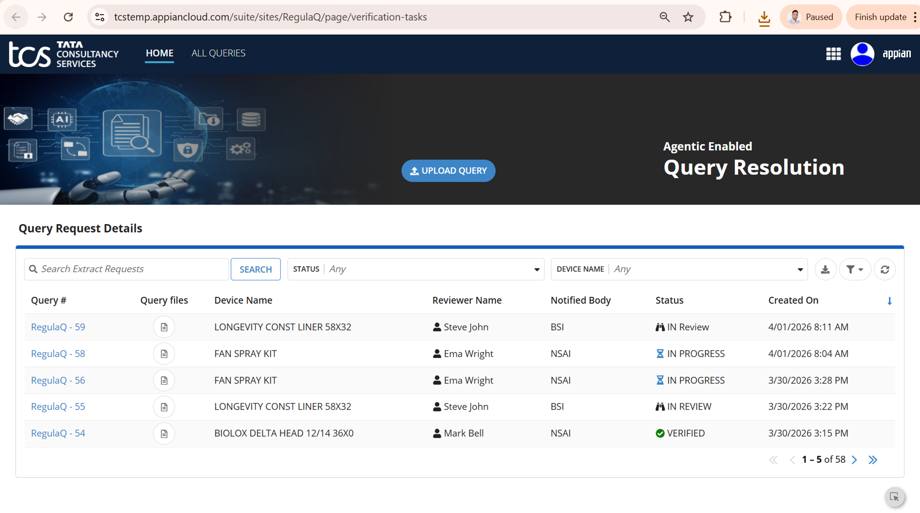 Agentic Enabled Query Resolution screenshot 1
