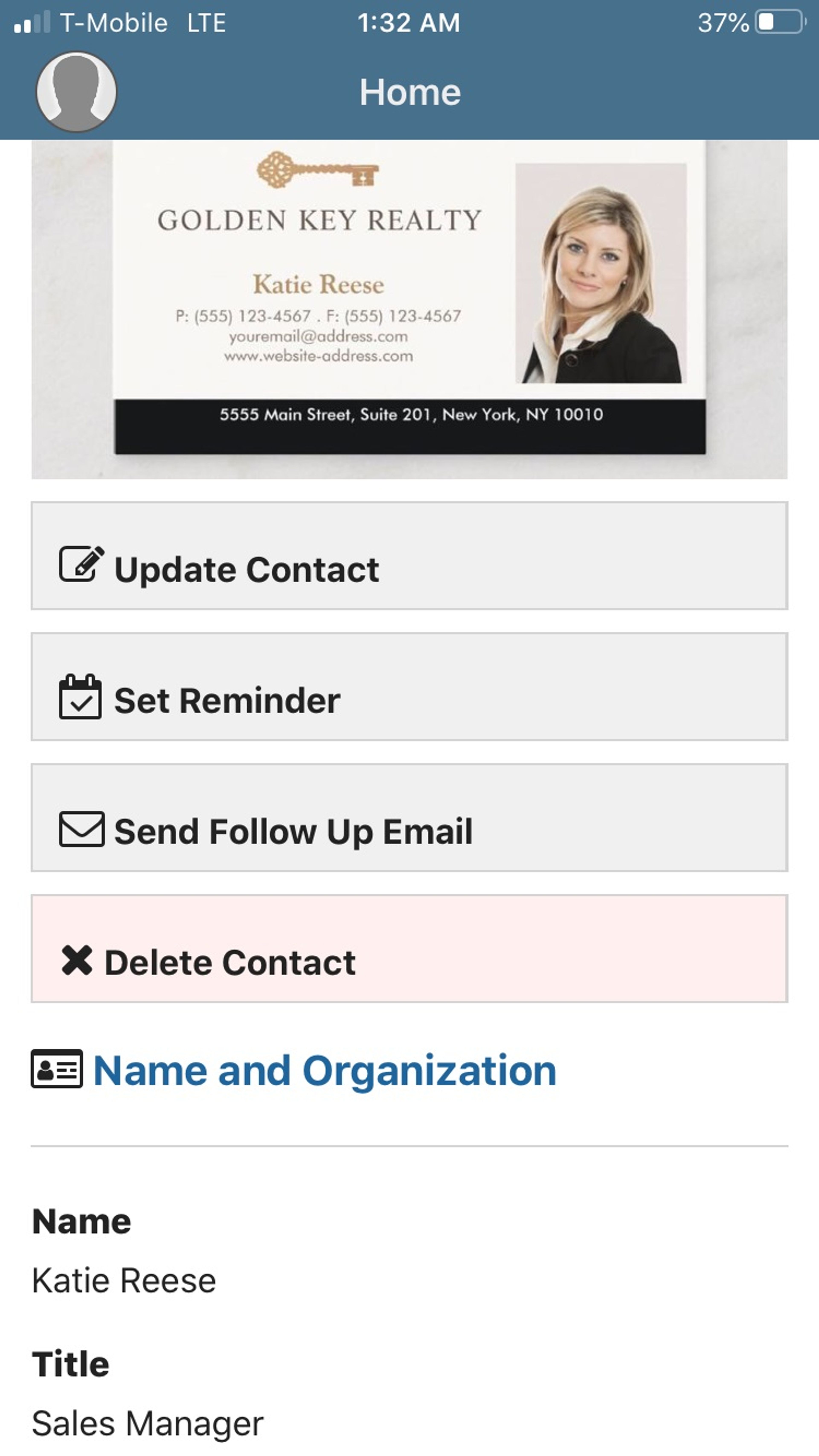 Business Card Reader Utility screenshot 7