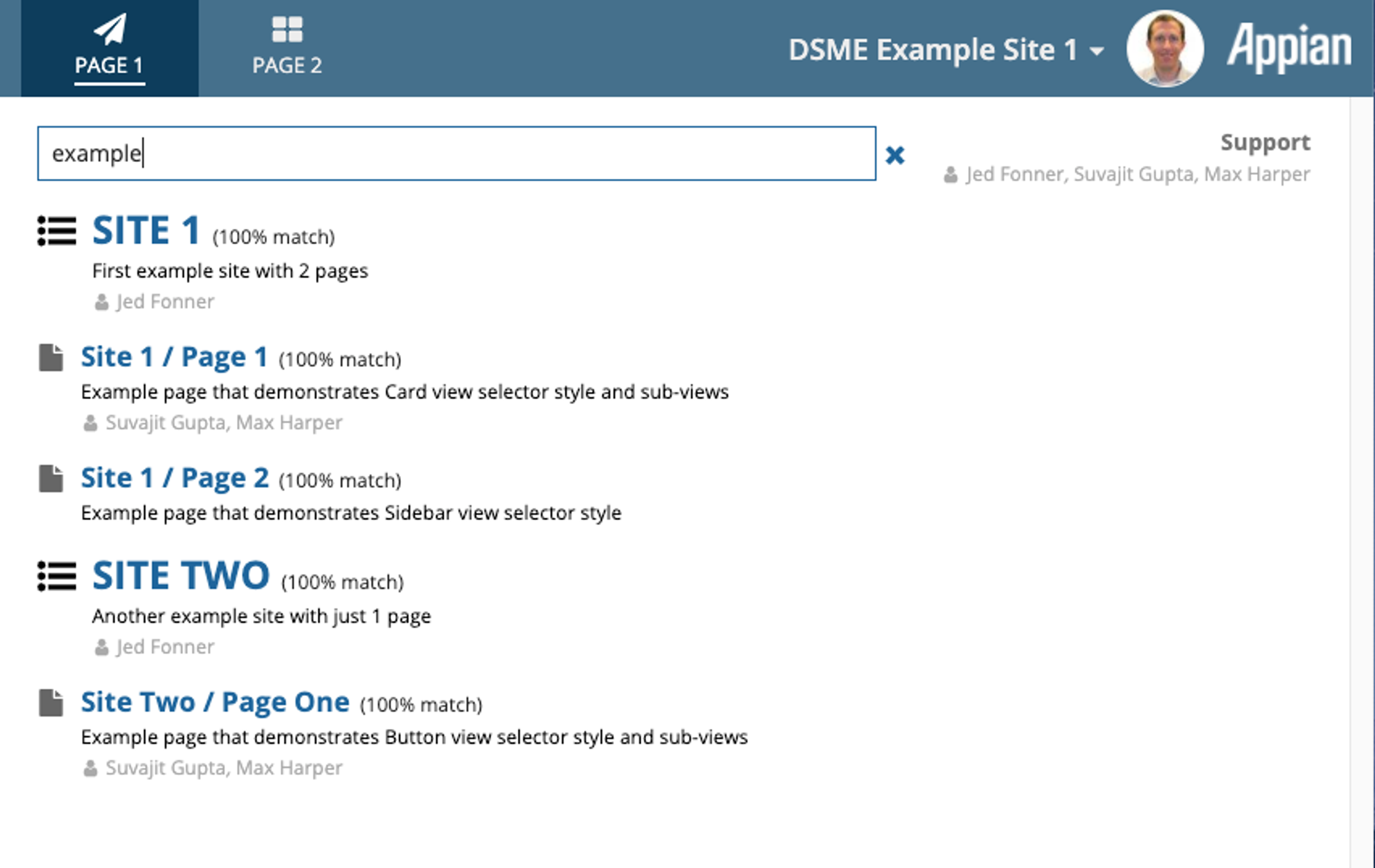 Dynamic Site Management screenshot 2