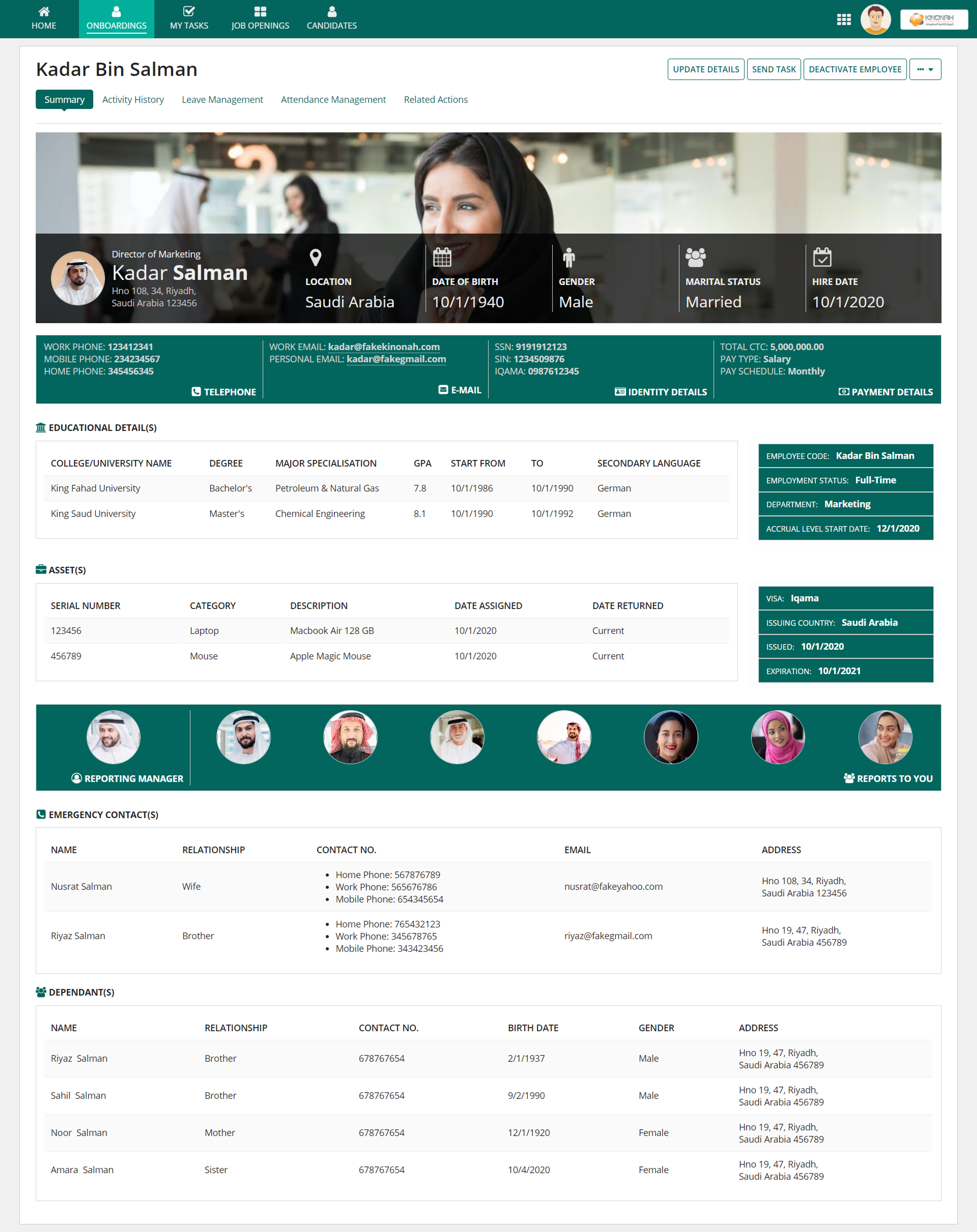 Human Resource Management screenshot 1