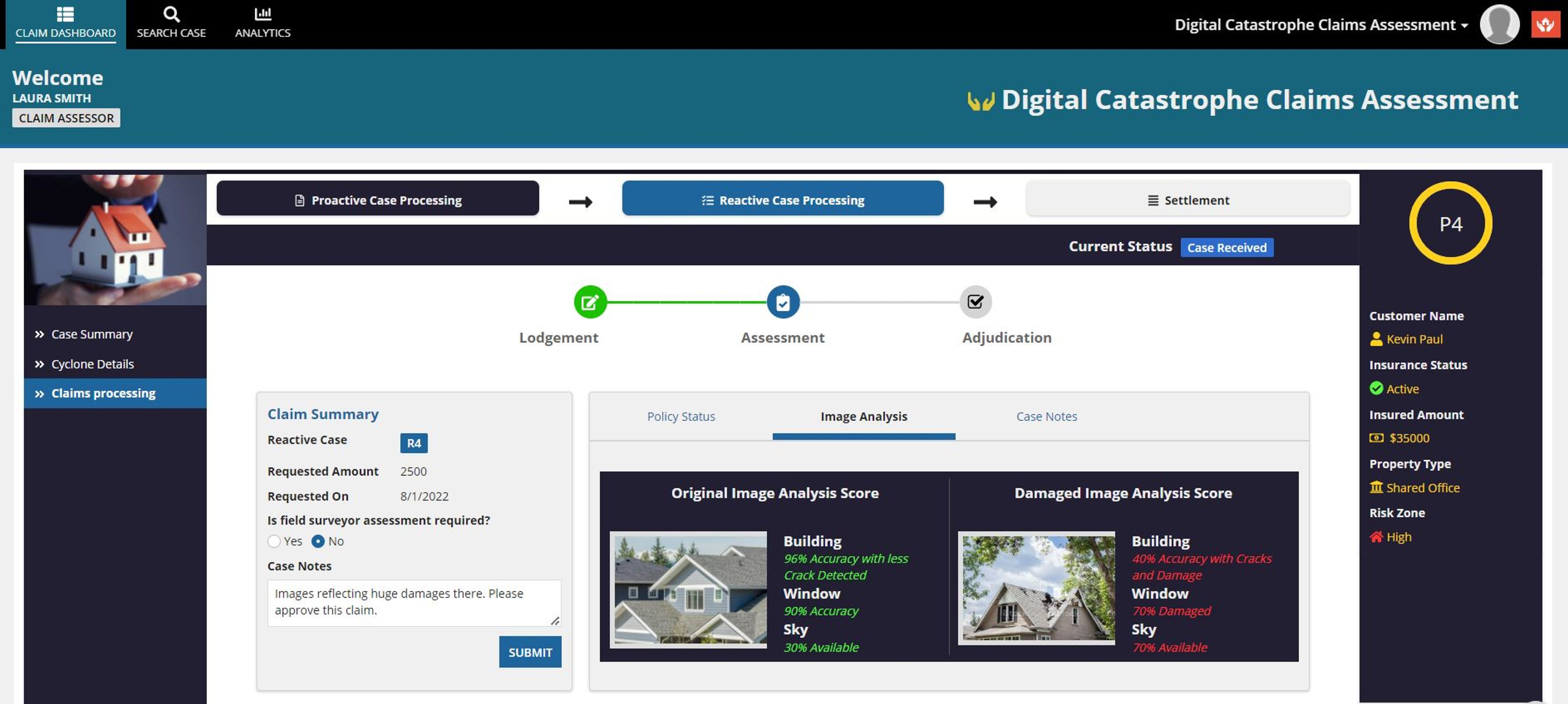 Digital Catastrophe Claims Assessment screenshot 14