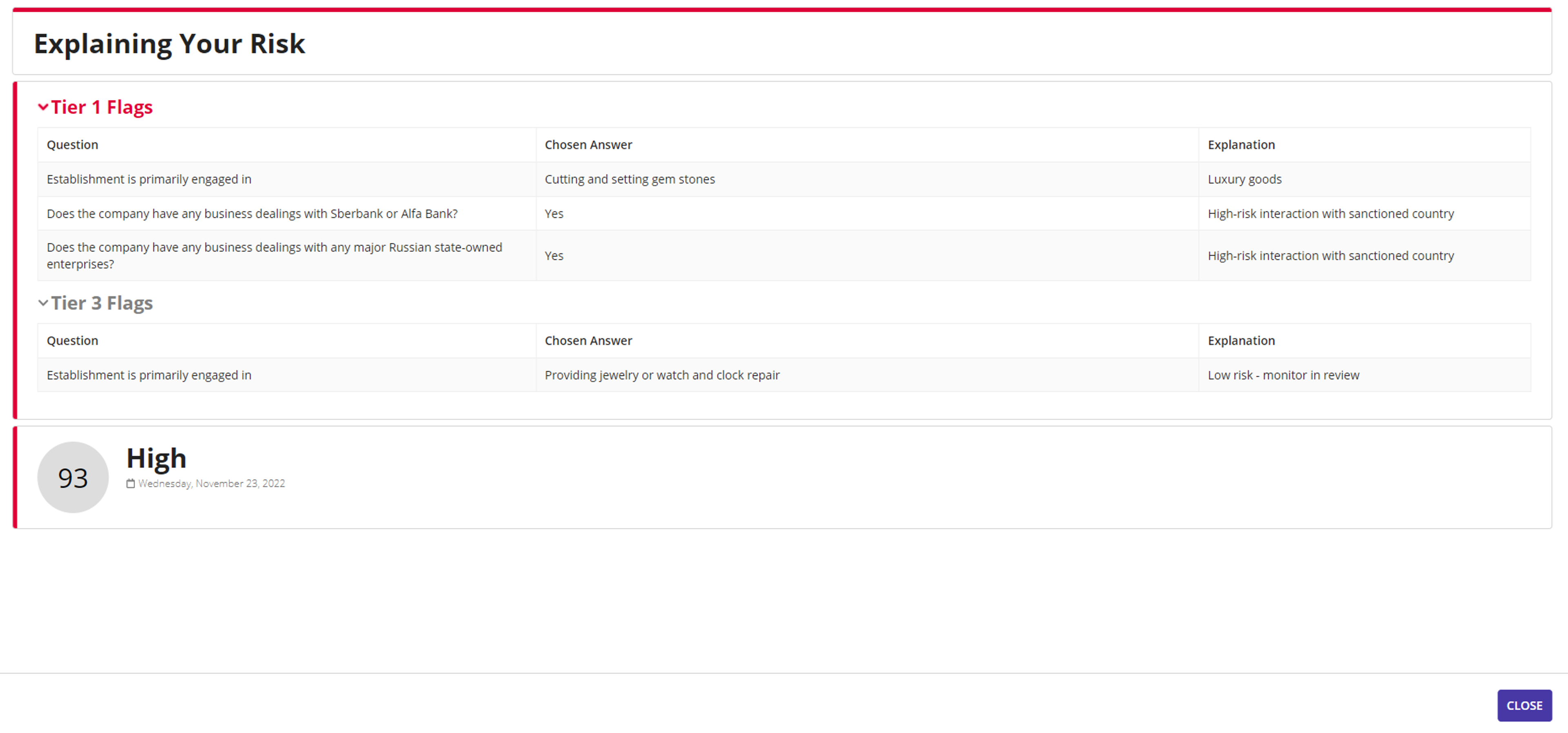 Know Your Customer Questionnaire  screenshot 7