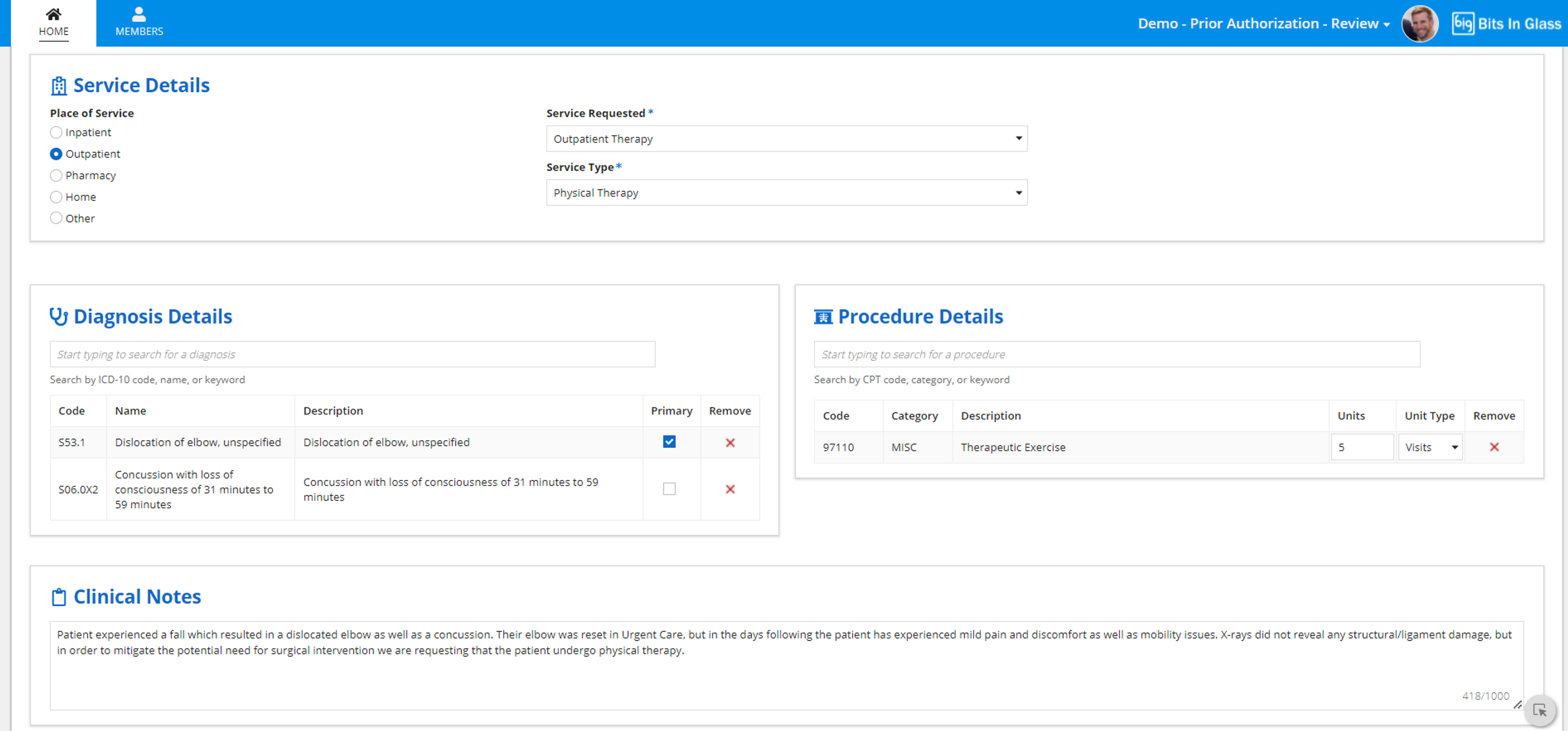 Prior Authorization Review screenshot 4