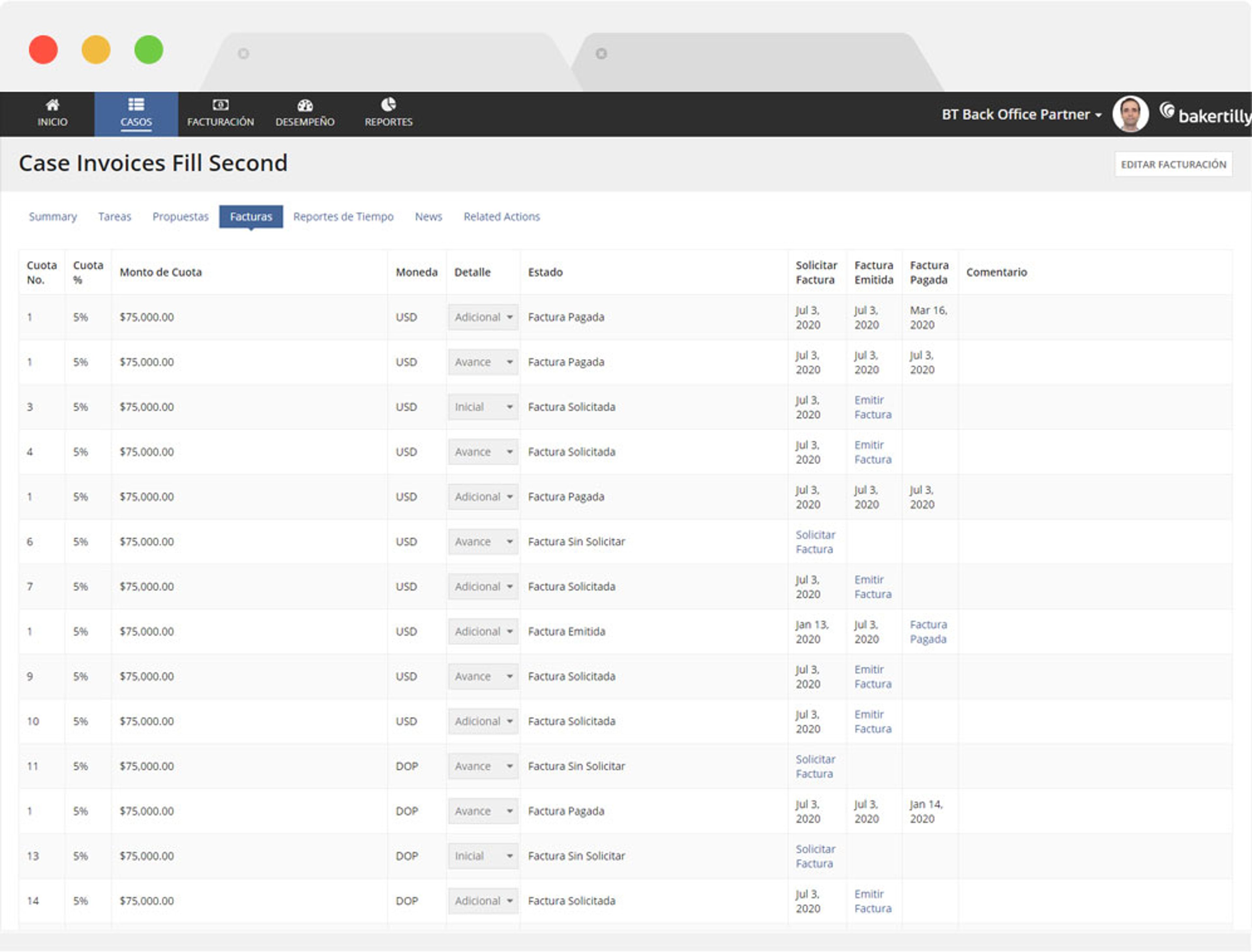 Baker Tilly Back Office Application screenshot 4