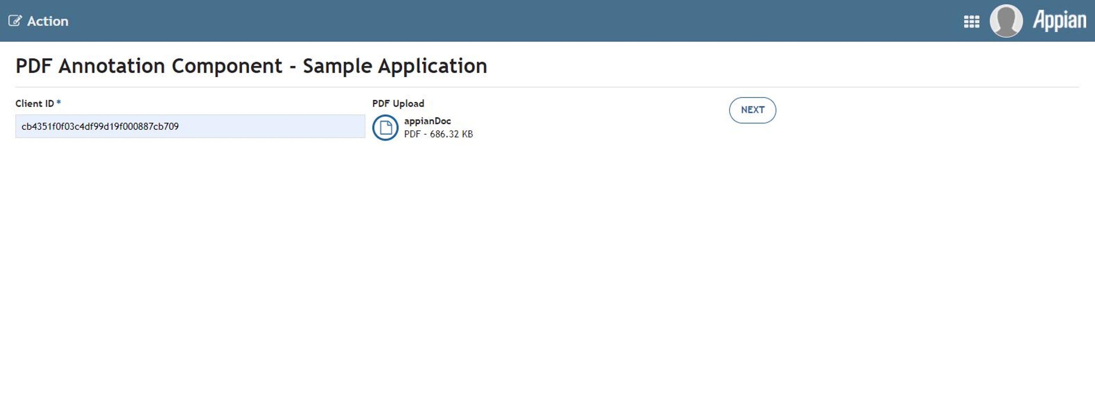 PDF Annotation Component screenshot 1
