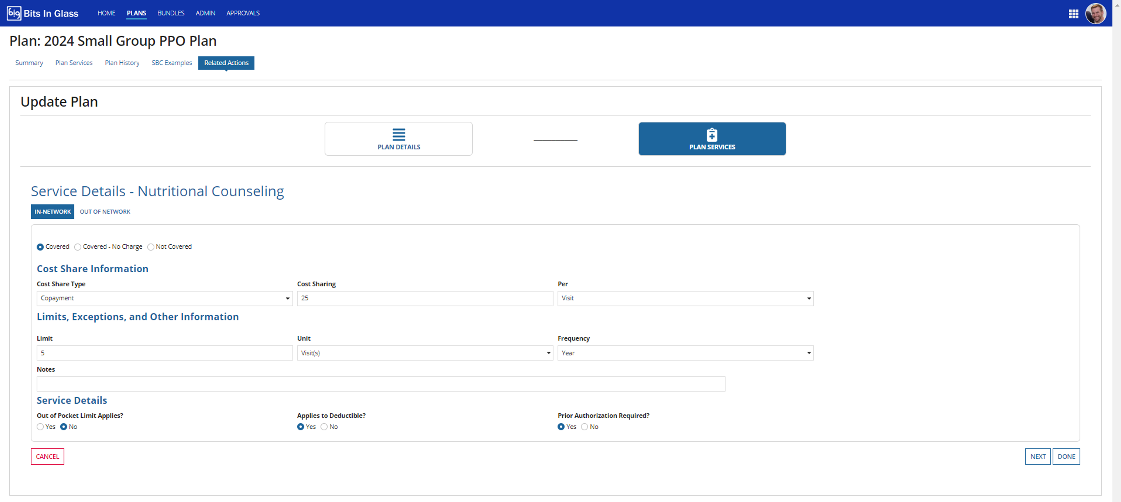 Benefits Coverage Manager screenshot 6
