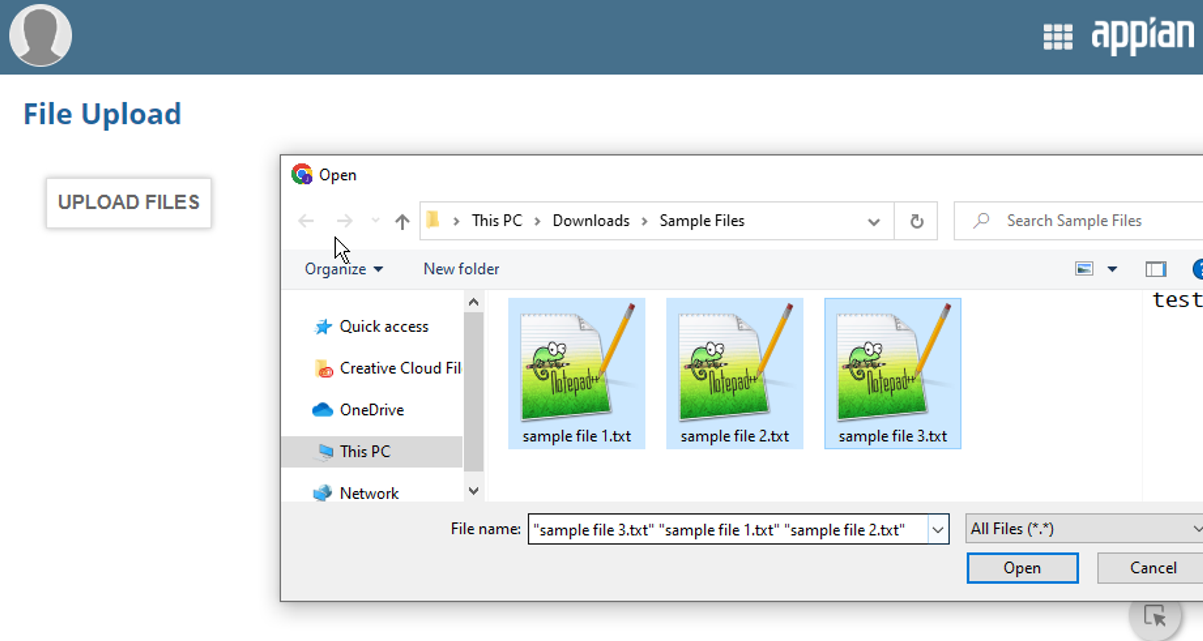 Box File Upload screenshot 1