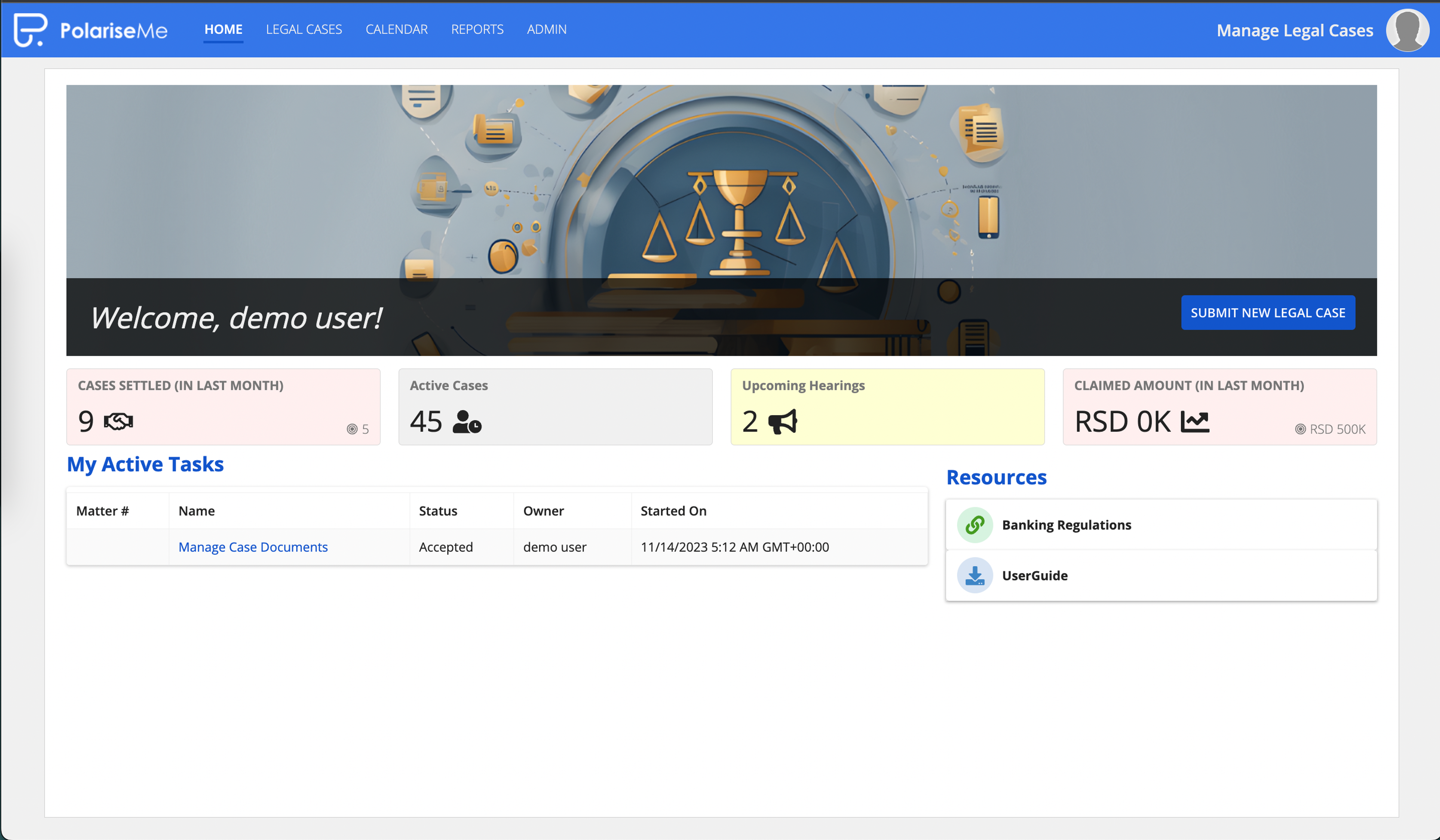 Litigation Management screenshot 1