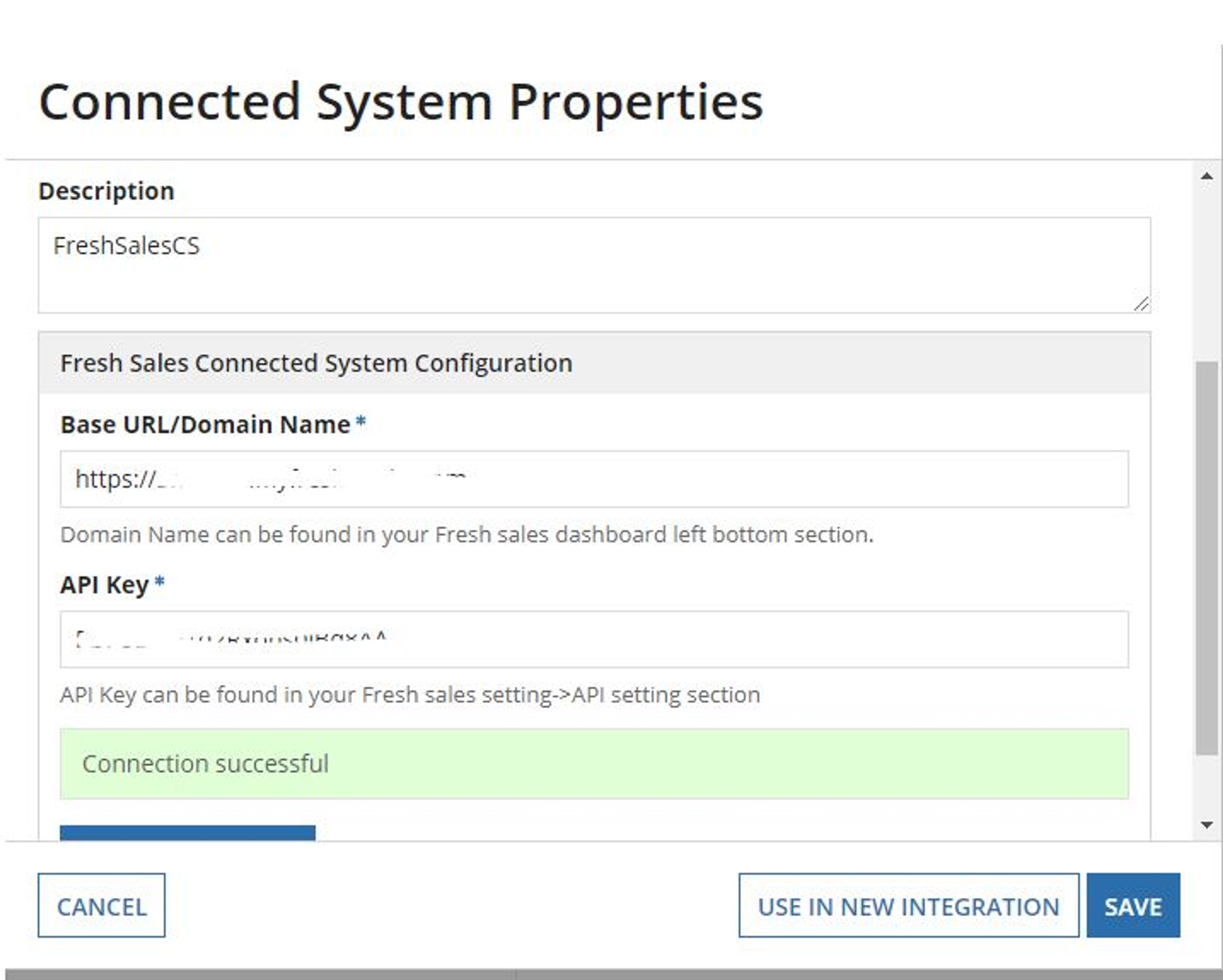 Freshworks CRM Connected System screenshot 5