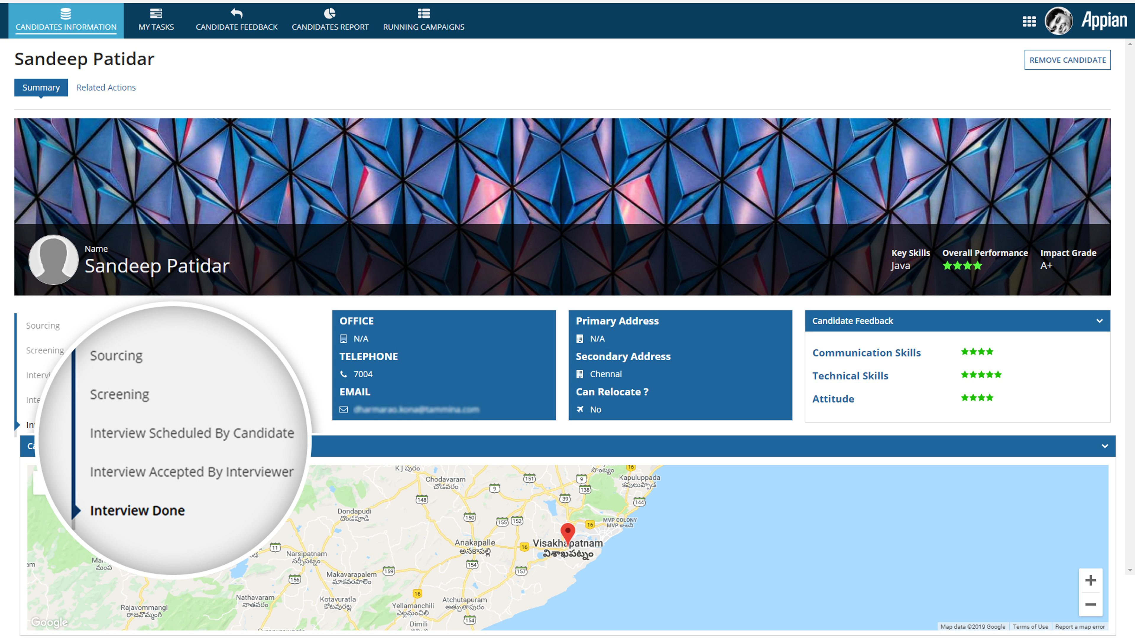 Intelligent Recruitment Process screenshot 7