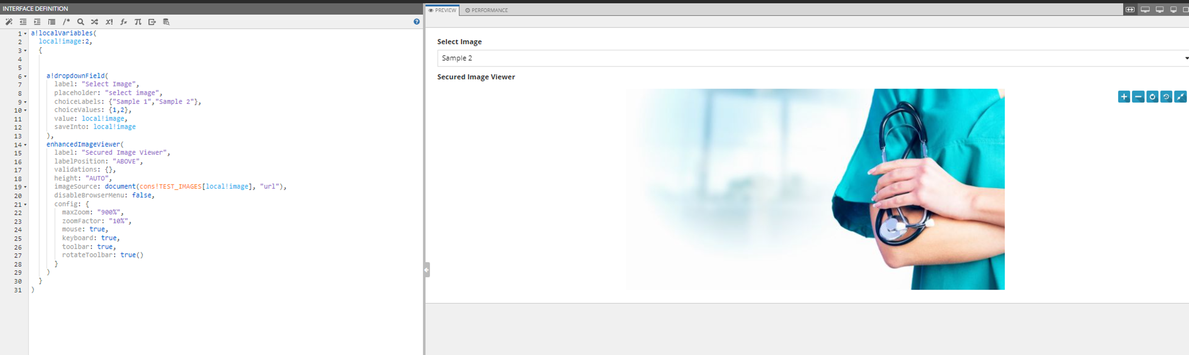 enhancedDocumentViewer screenshot 1