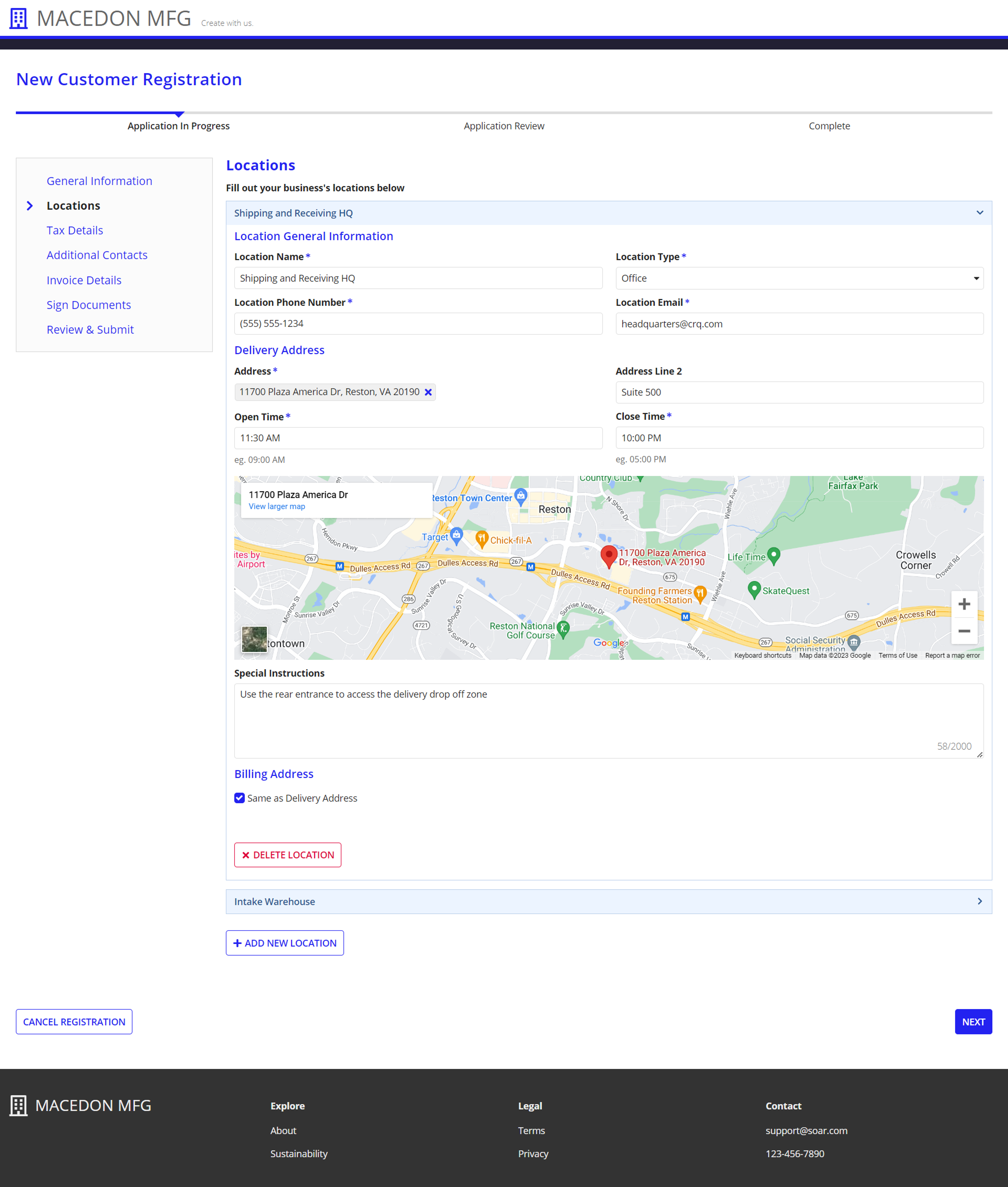 Self-service Onboarding and Reconciliation screenshot 2