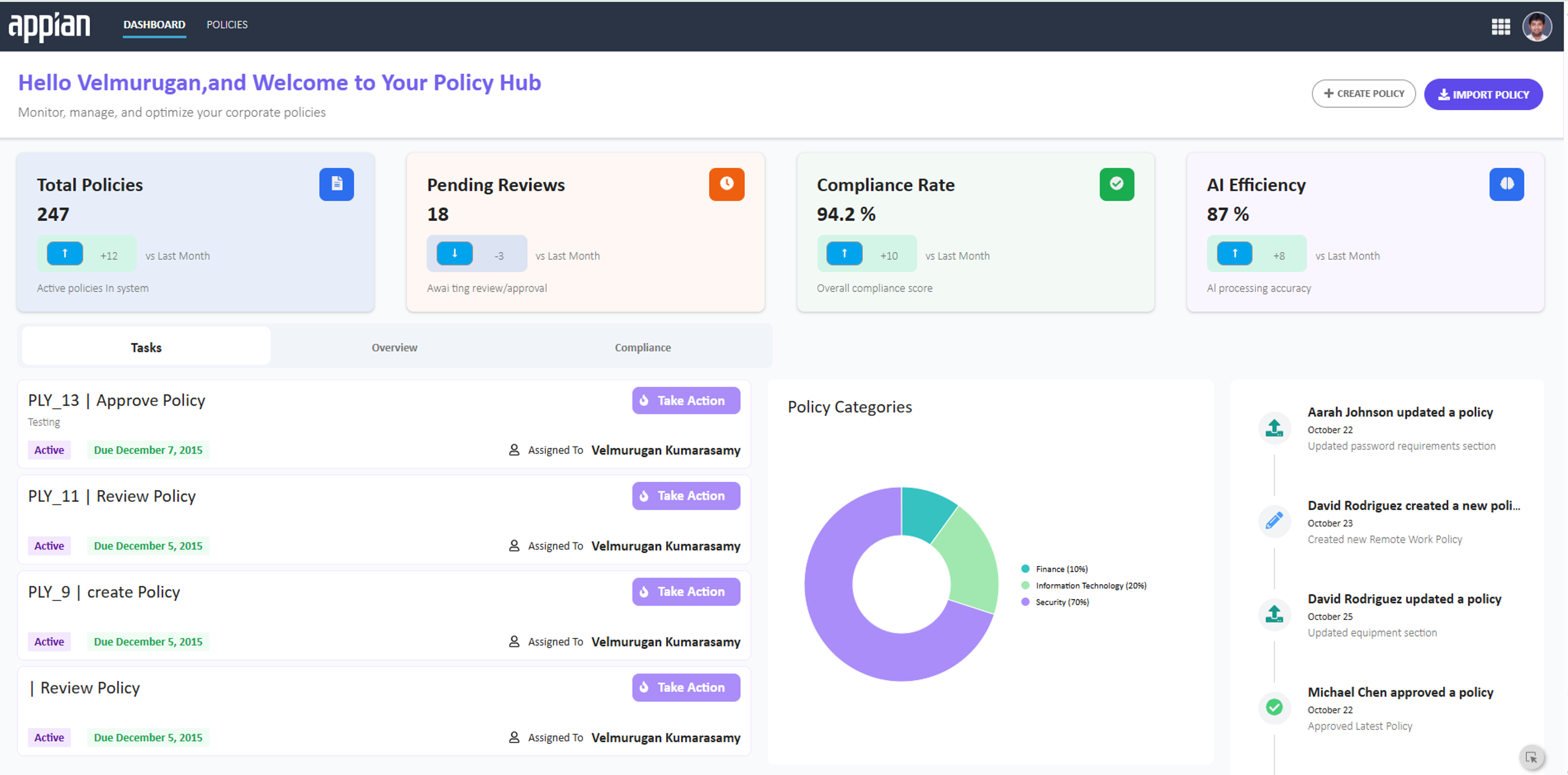 Maantic PolicyAI Hub screenshot 3
