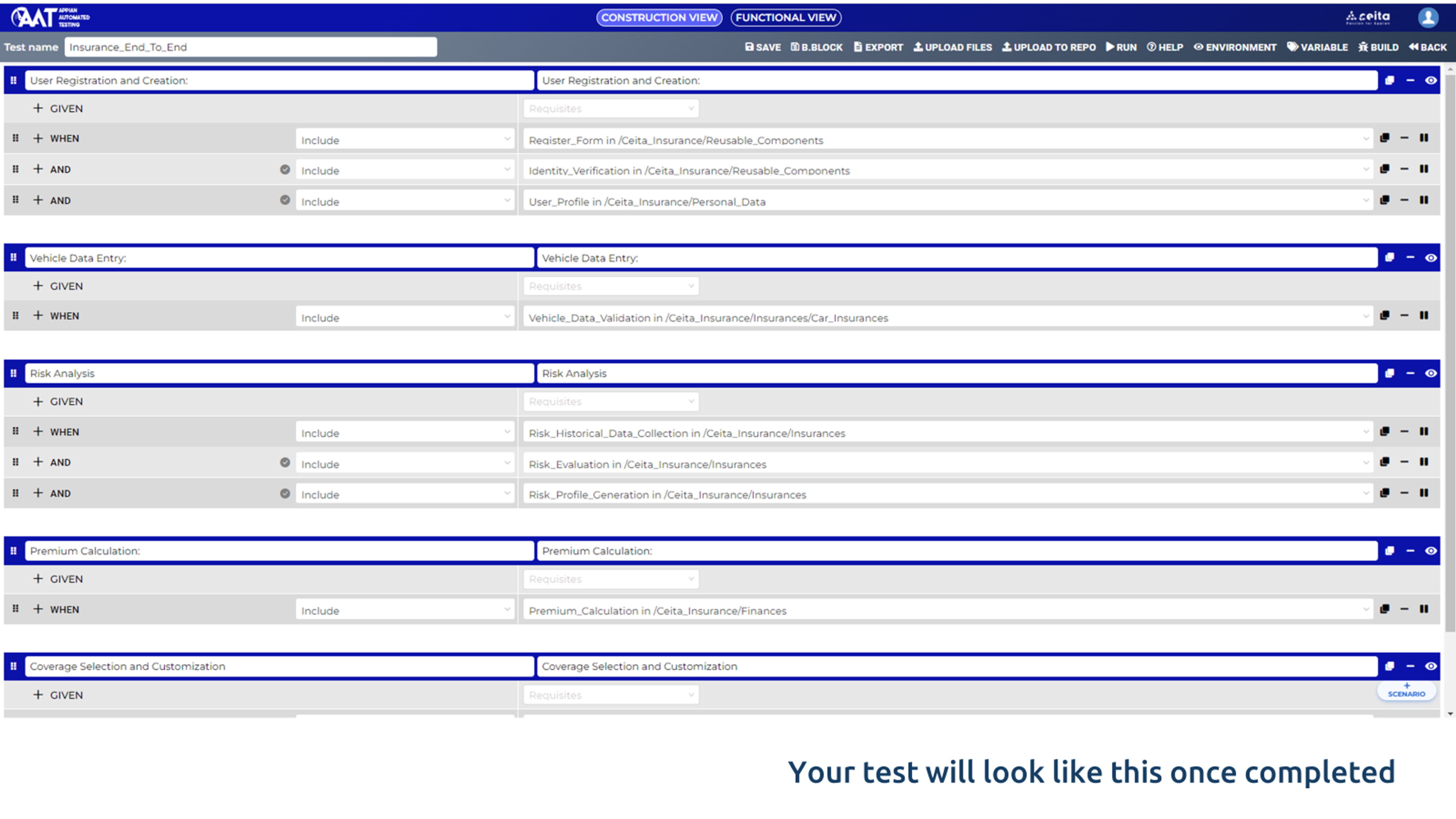 Appian Automated Testing screenshot 4
