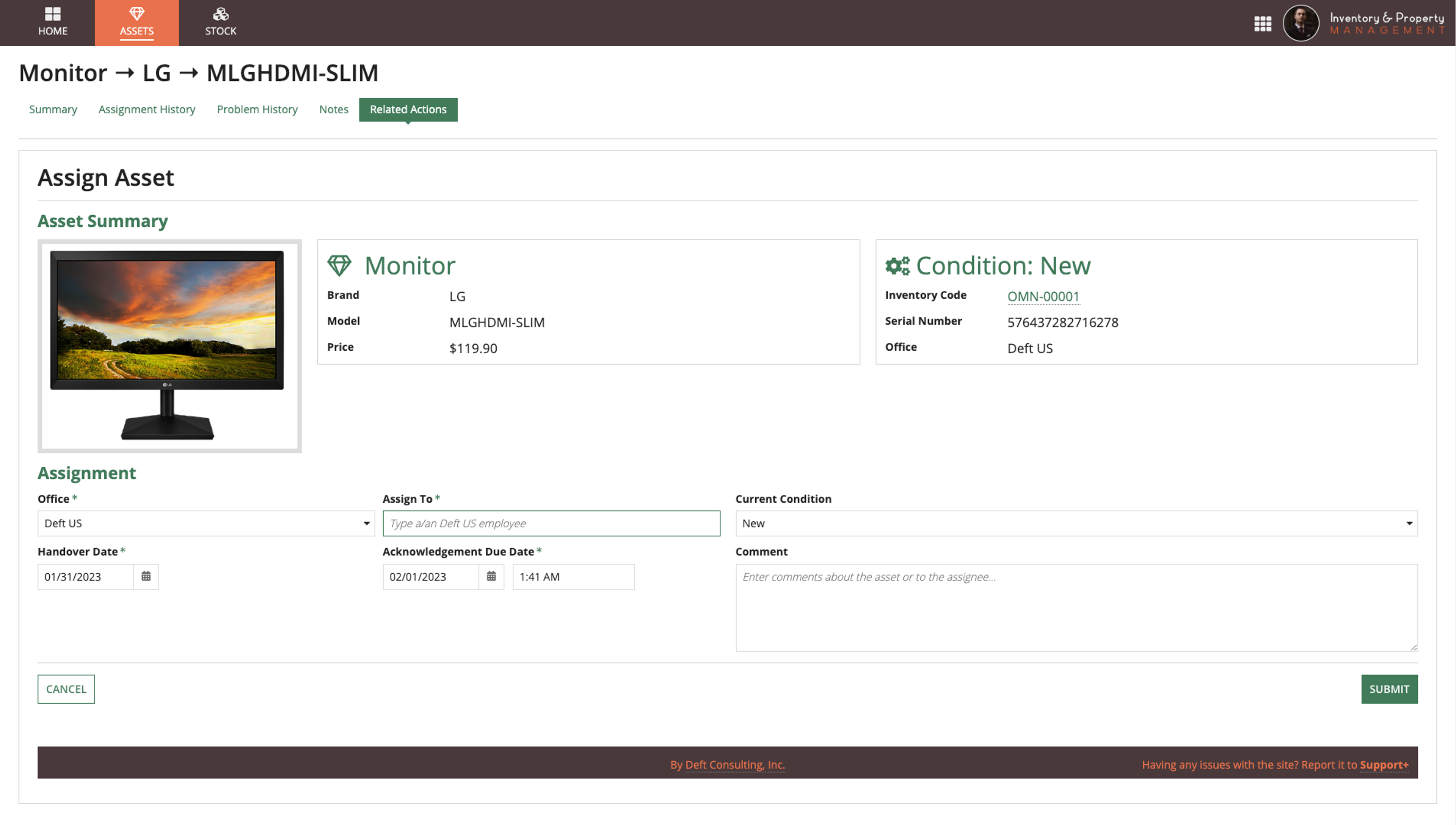 Inventory and Property Management (IPM) screenshot 4