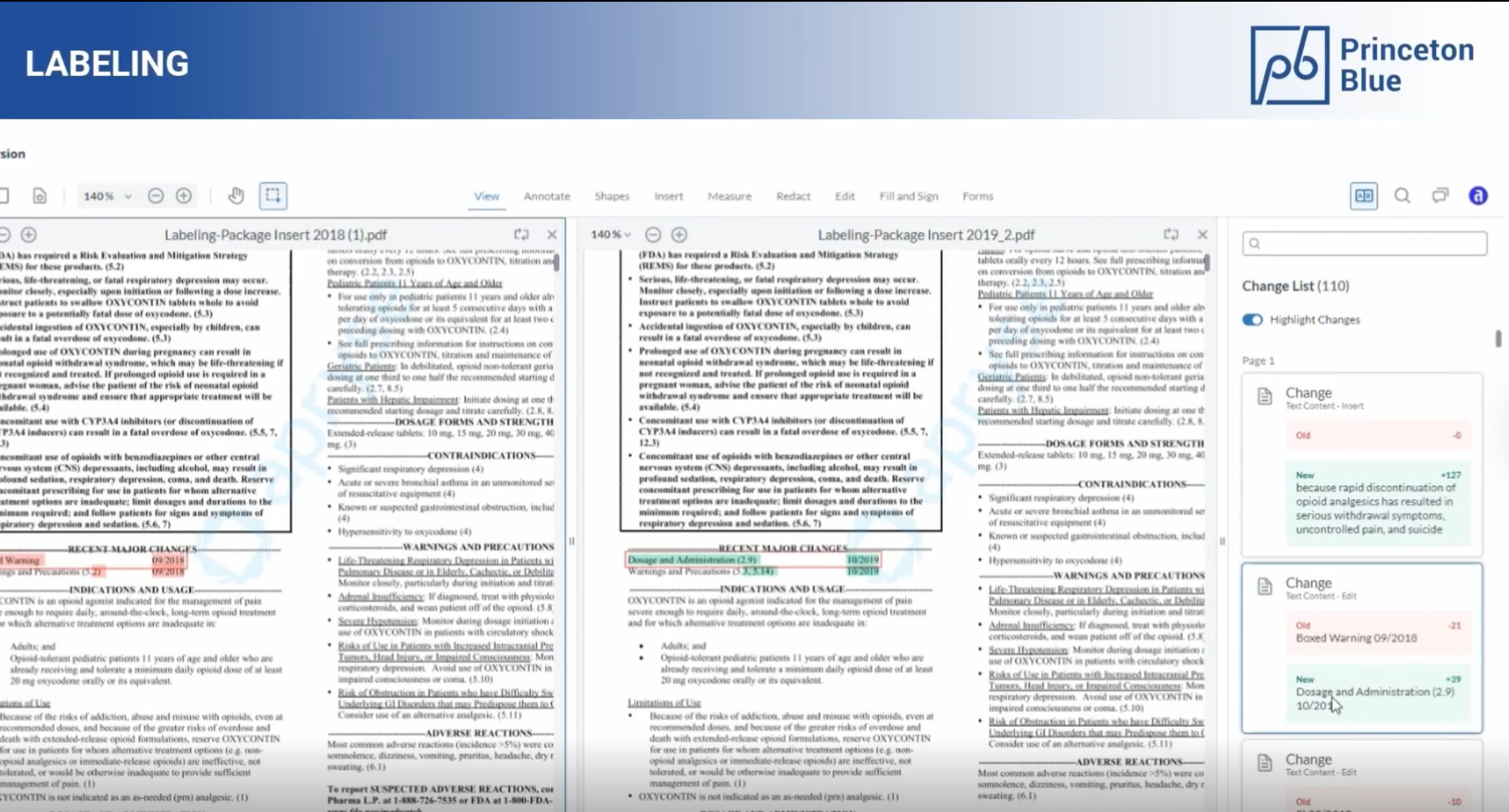 Labeling screenshot 3