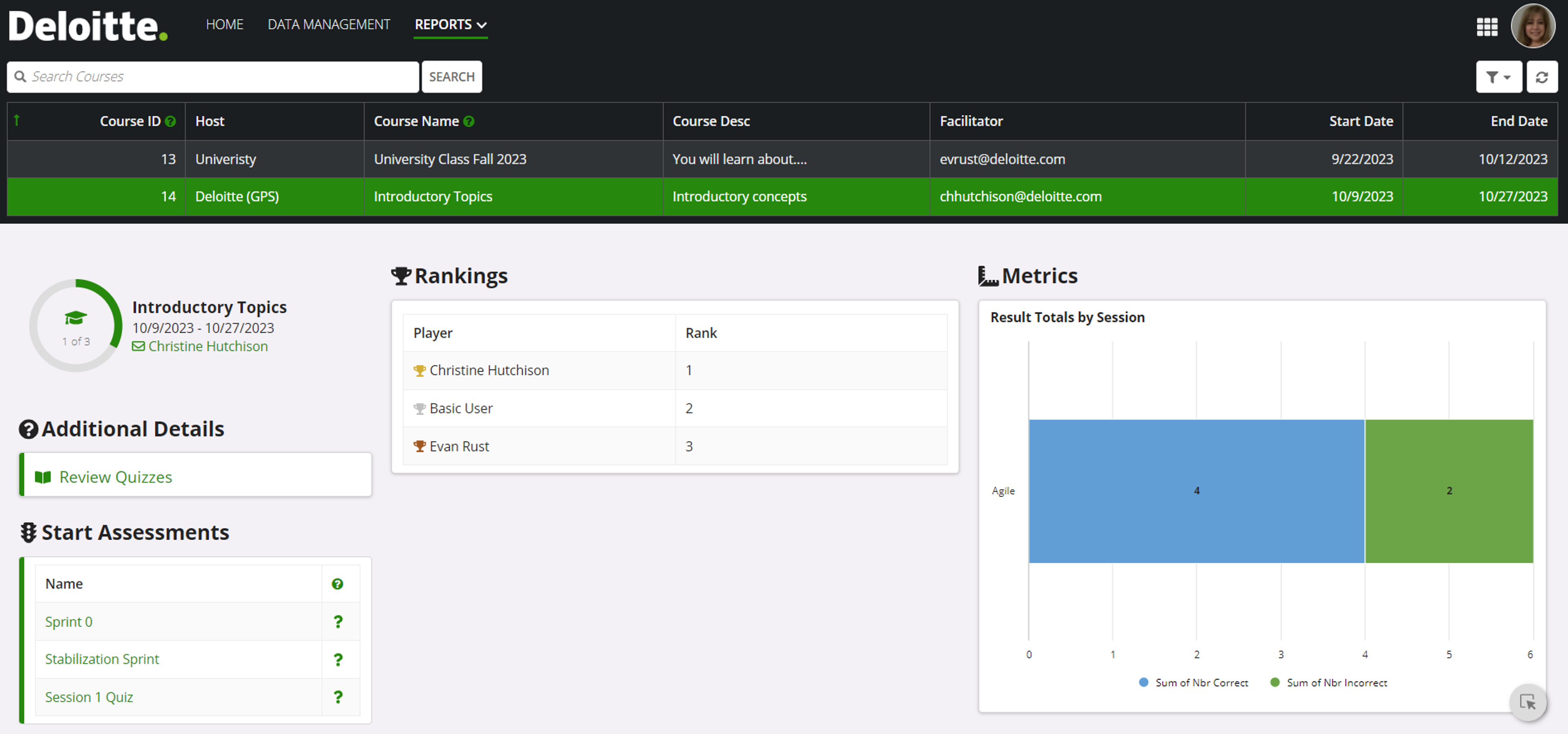 Deloitte Training Application screenshot 4