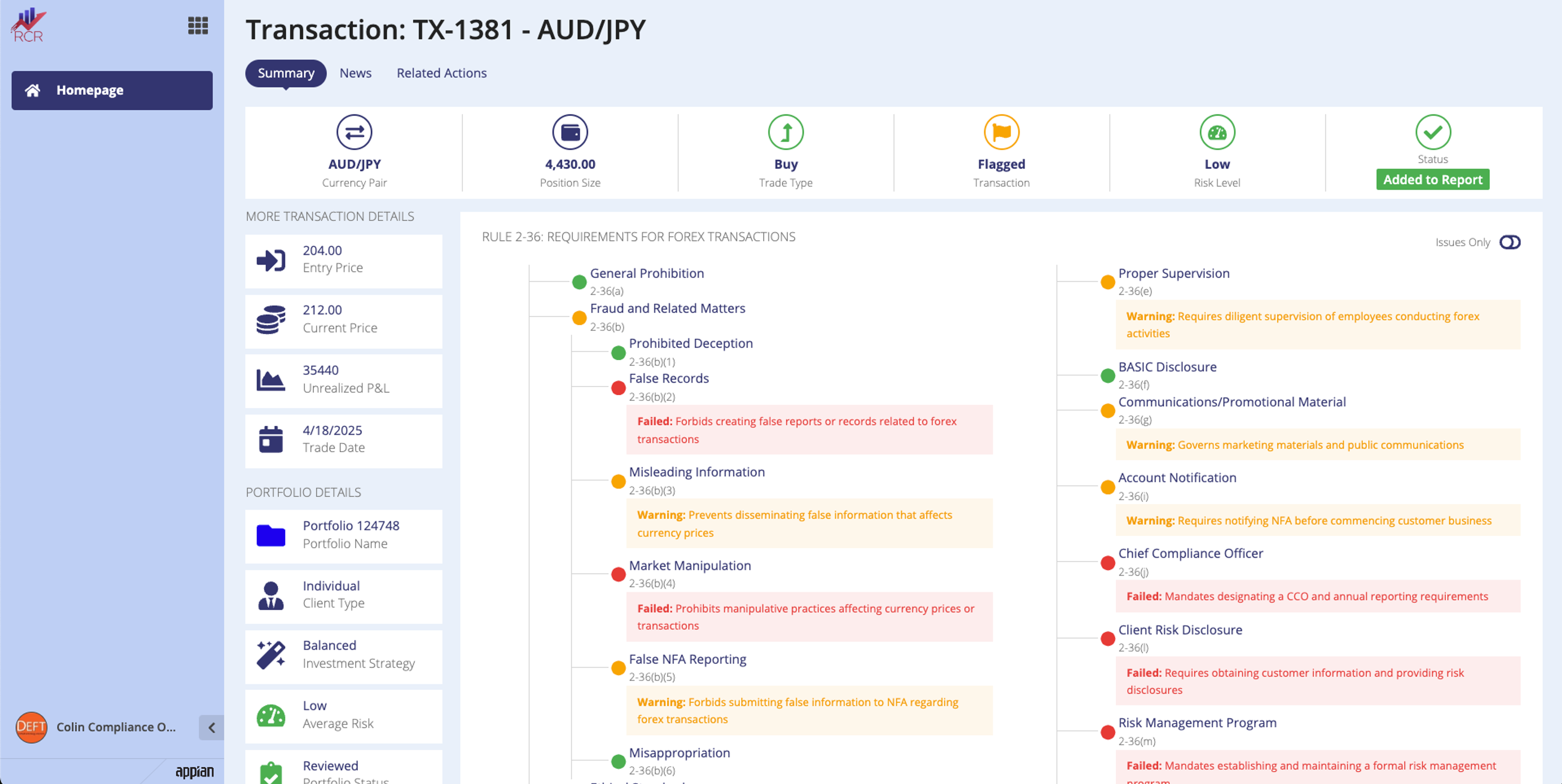 Regulatory Compliance and Reporting screenshot 4