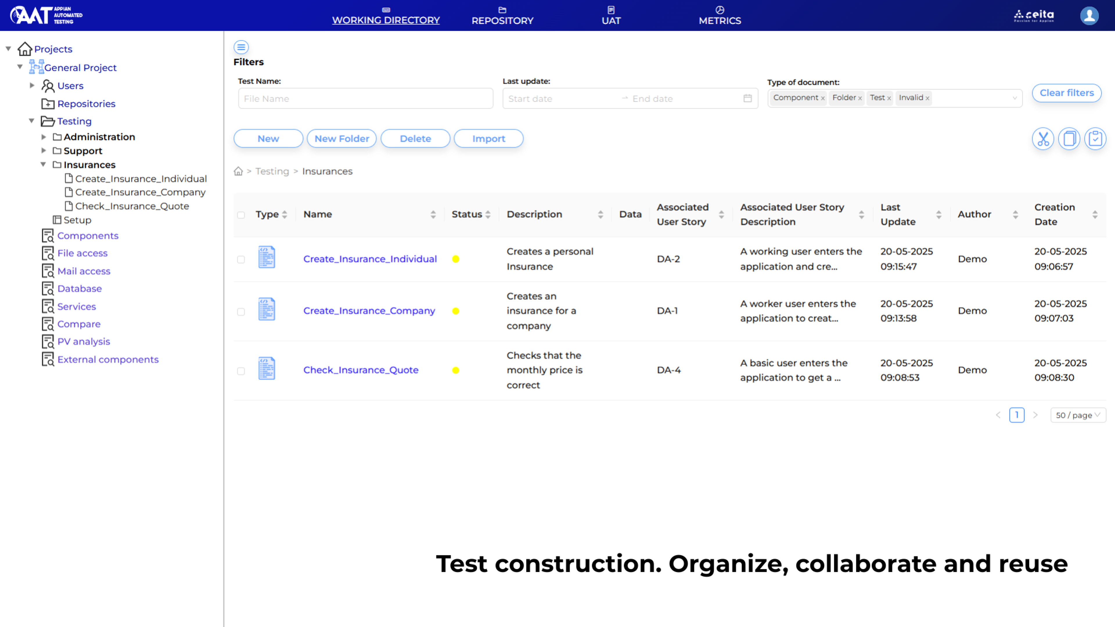 Appian Automated Testing Lite screenshot 1