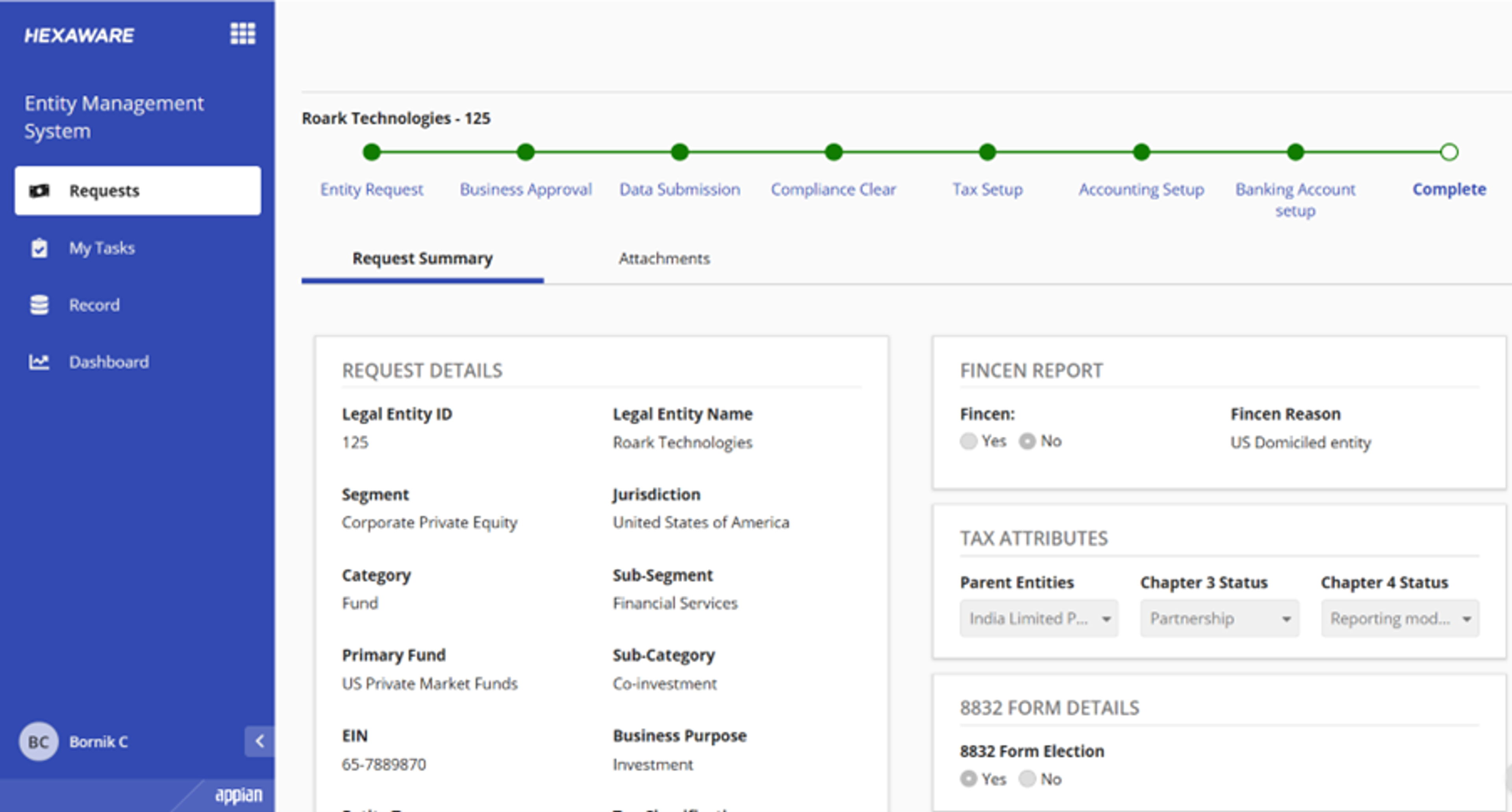 LexHex - Legal Entity Management  screenshot 5