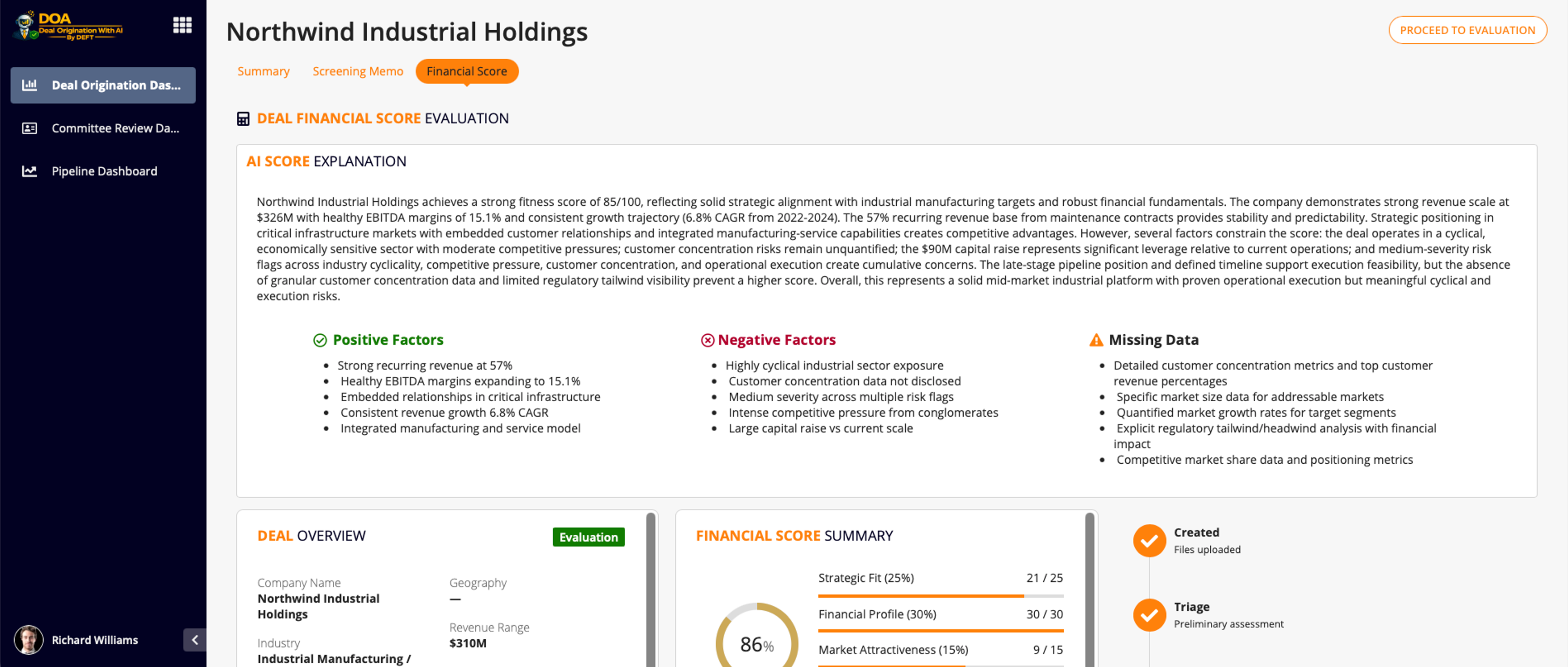 Deal Origination with AI screenshot 5