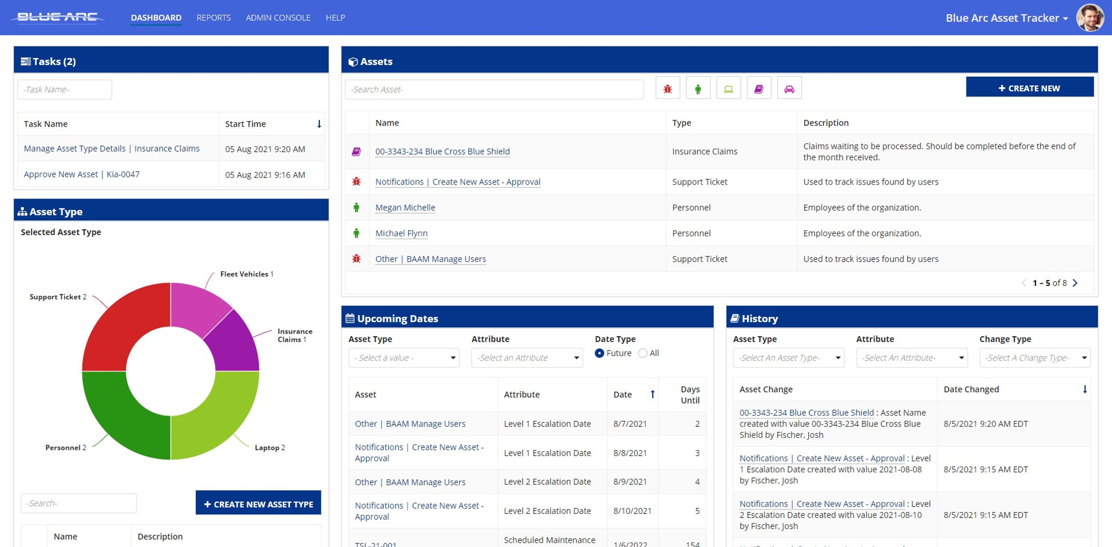Blue Arc Asset Tracker (BAAT) screenshot 1