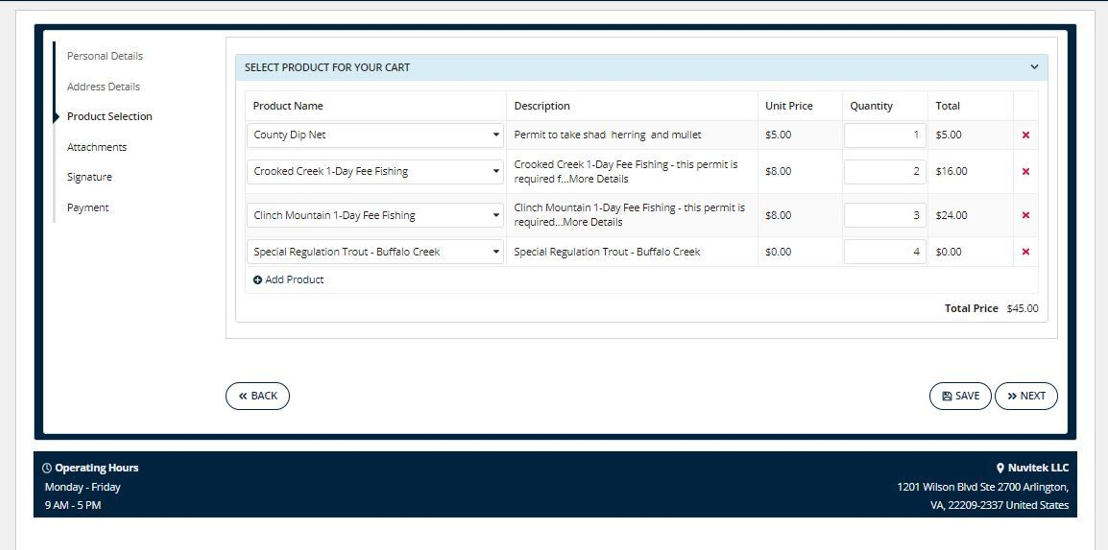 Nuvitek Permit Management Solution screenshot 3