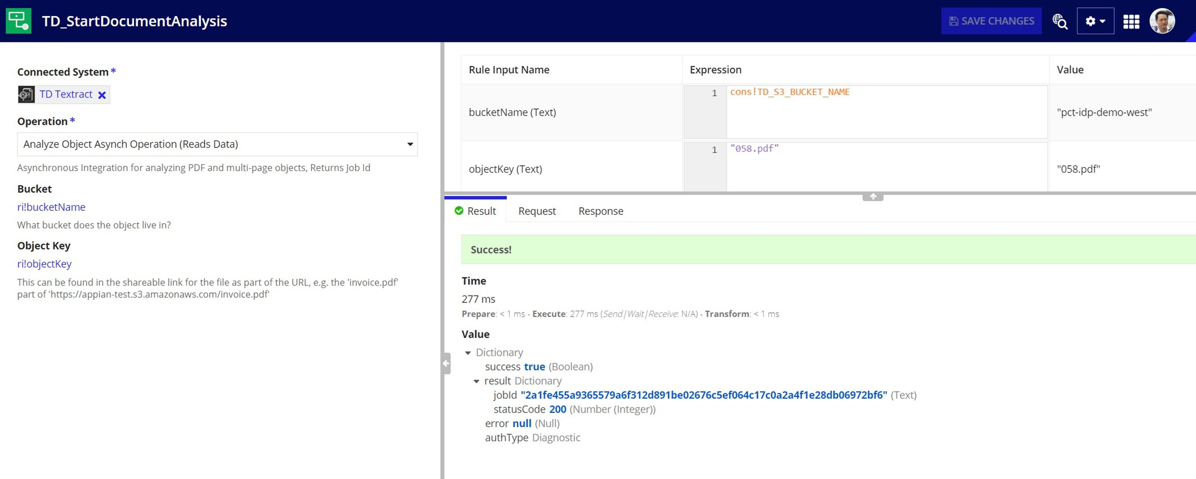 Textract screenshot 3