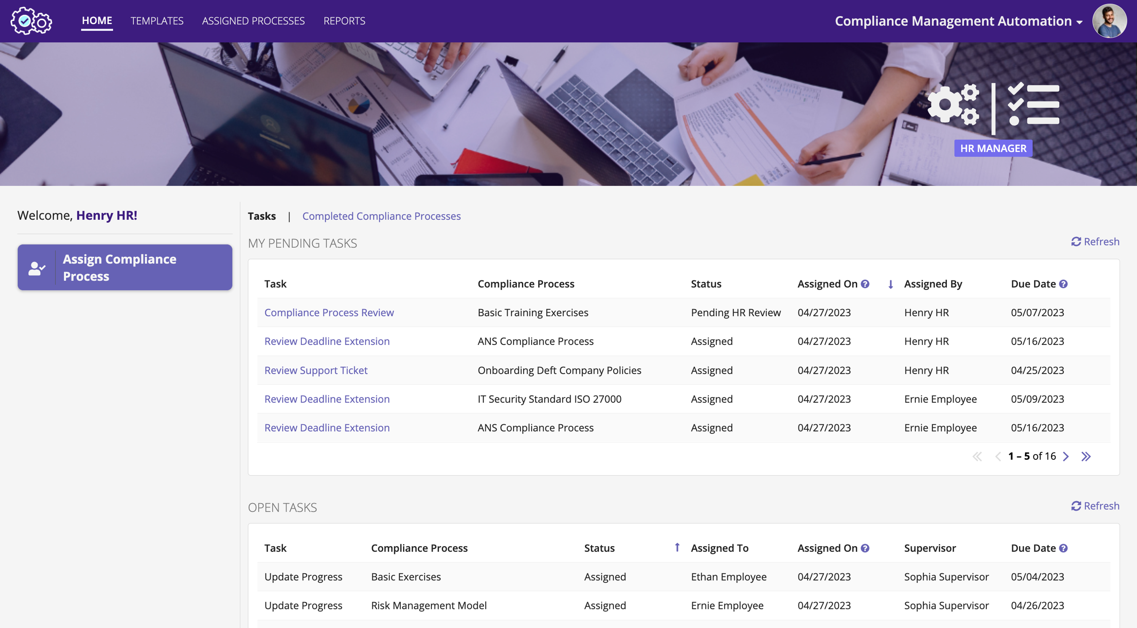 Compliance Management Automation (CMA) screenshot 1