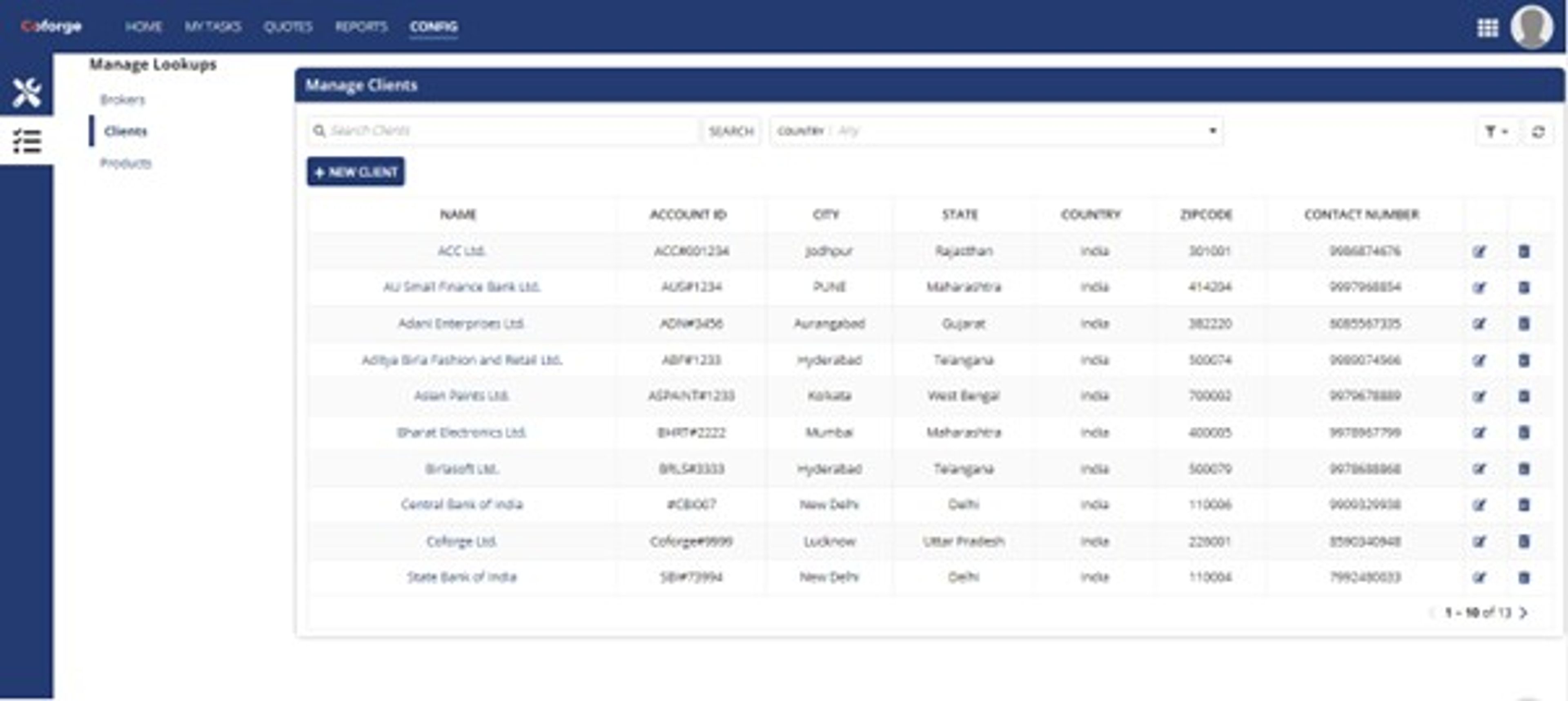 Multi Country Controlled Master Program Insurance Solution screenshot 3