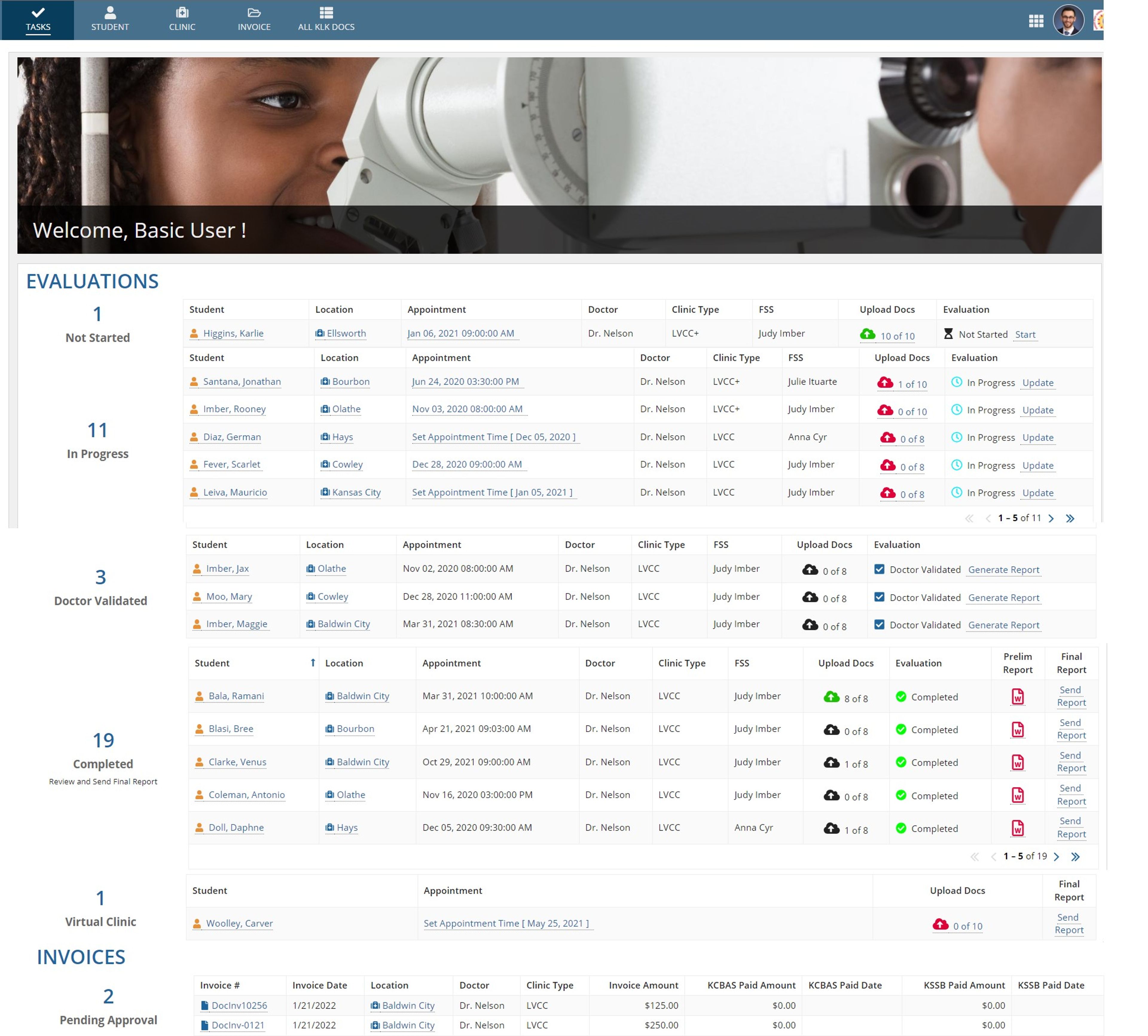 Electronic Medical Record System screenshot 1