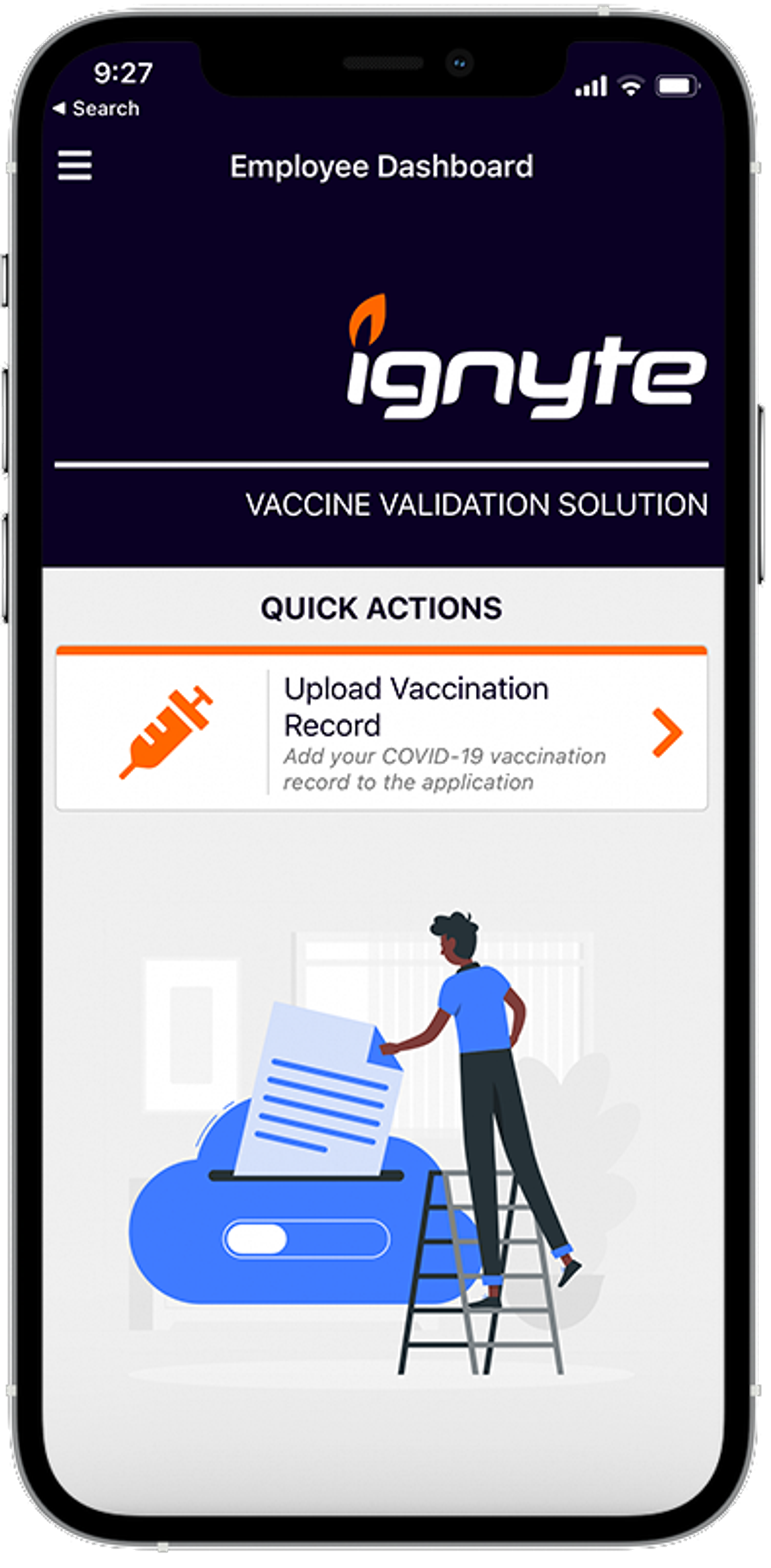 Vaccine Validation Solution screenshot 2