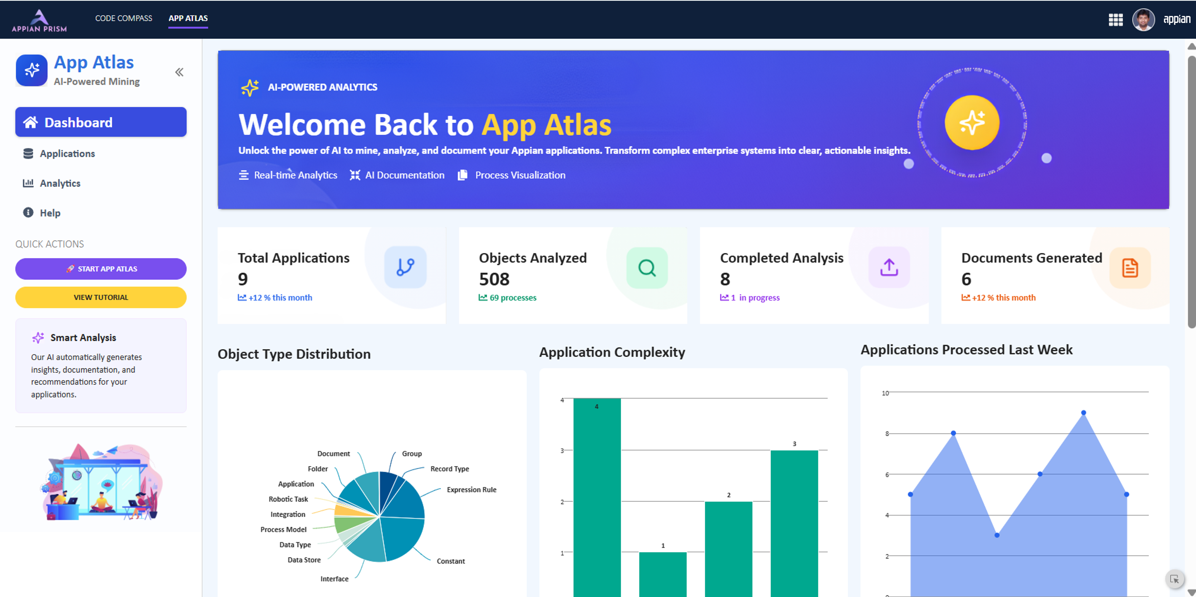 App Atlas (AI-powered Appian reverse-engineering) screenshot 3