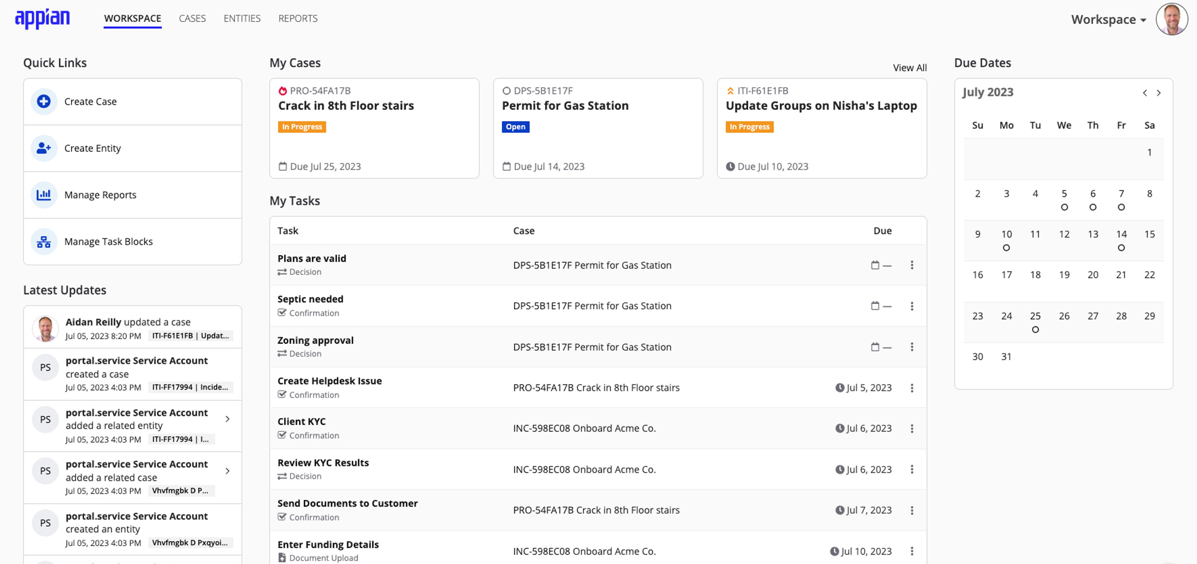 Appian Public Sector Case Management screenshot 3