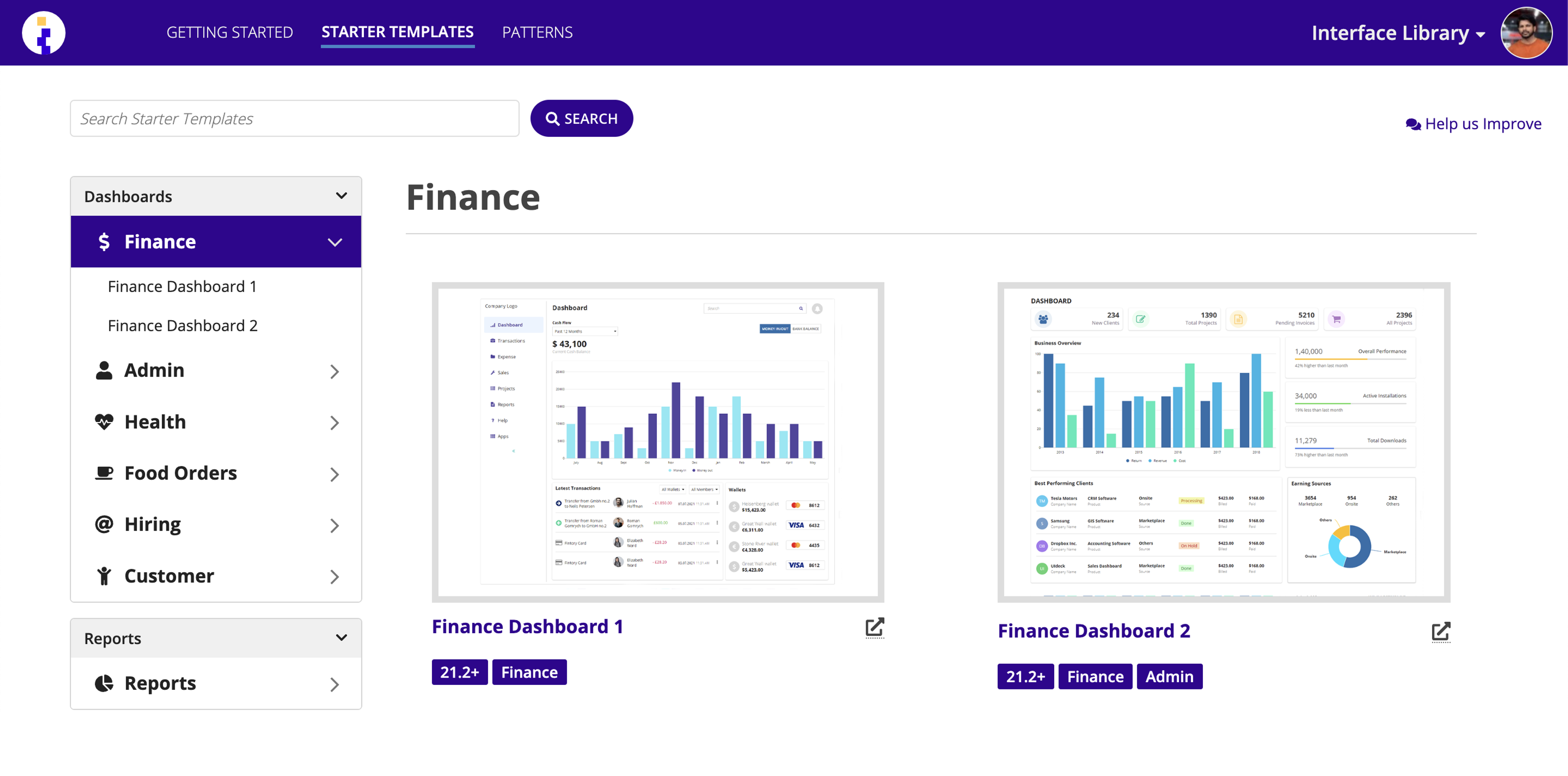 Interface Library screenshot 6