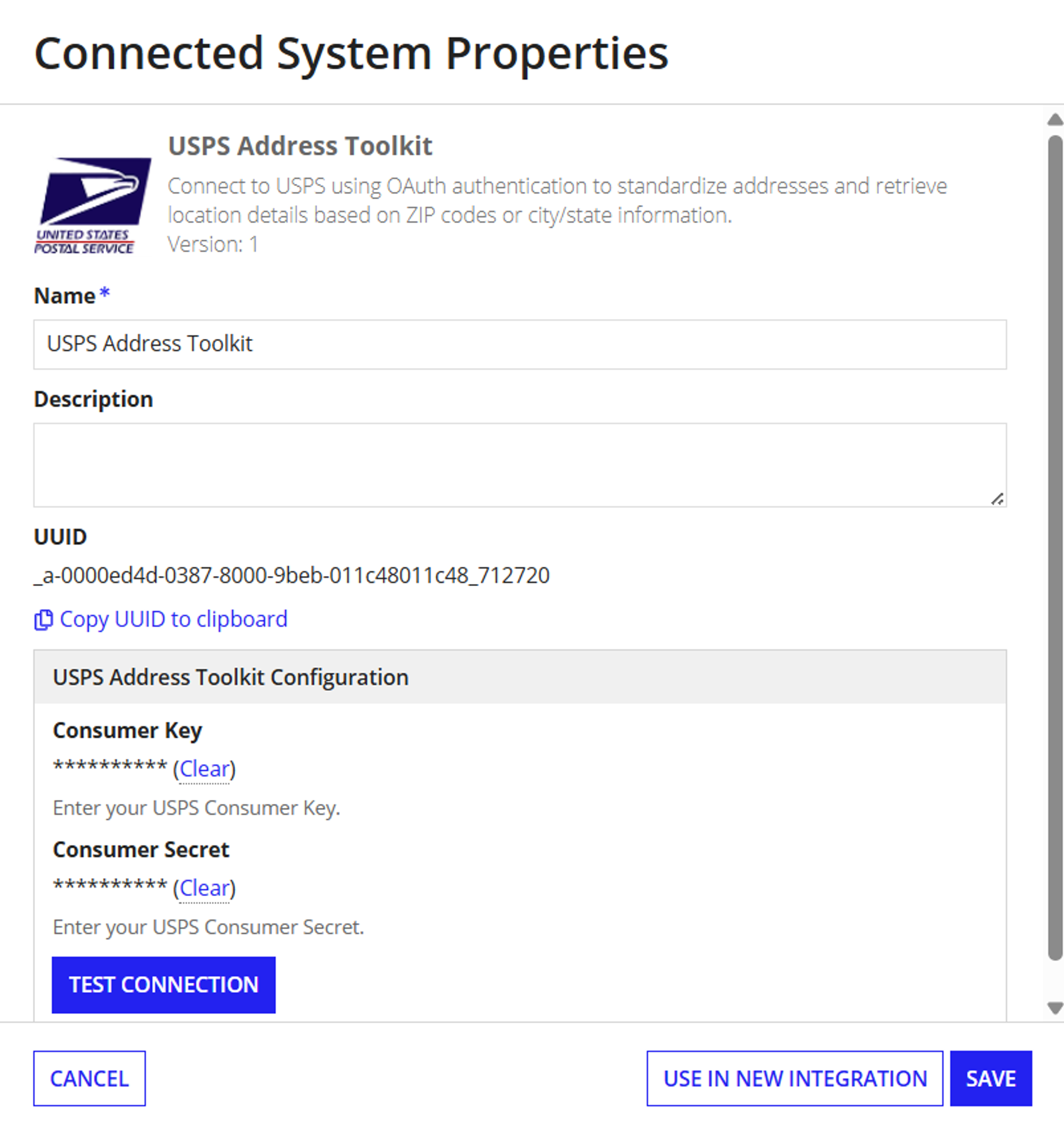 USPS Address Toolkit screenshot 1