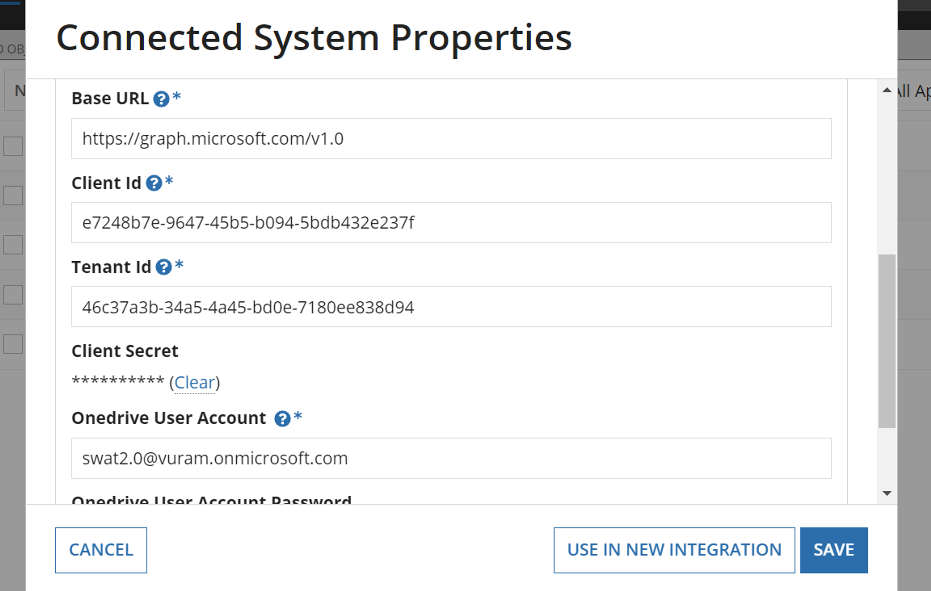 One Drive Connected System screenshot 1