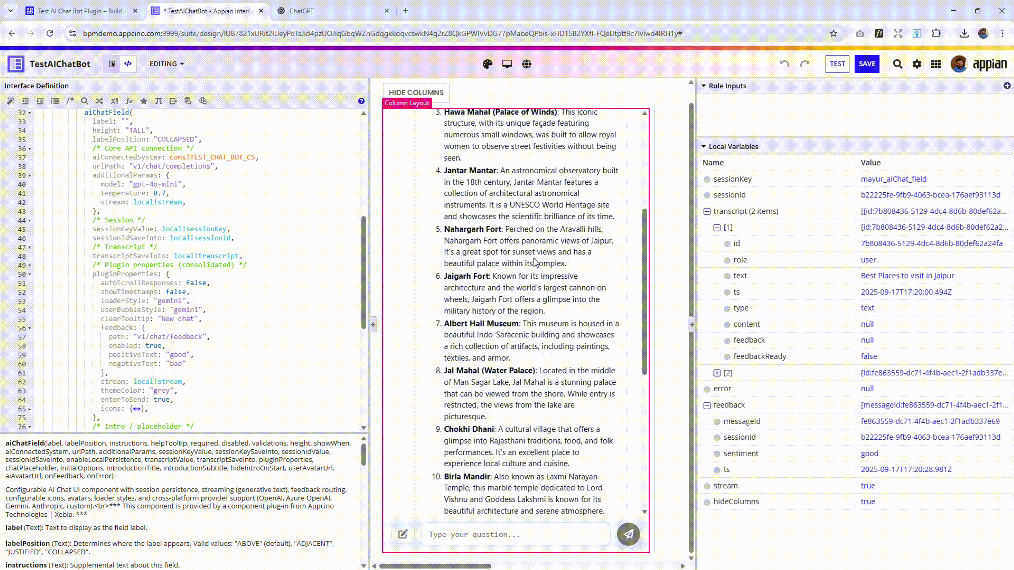 AI Chat Component screenshot 4