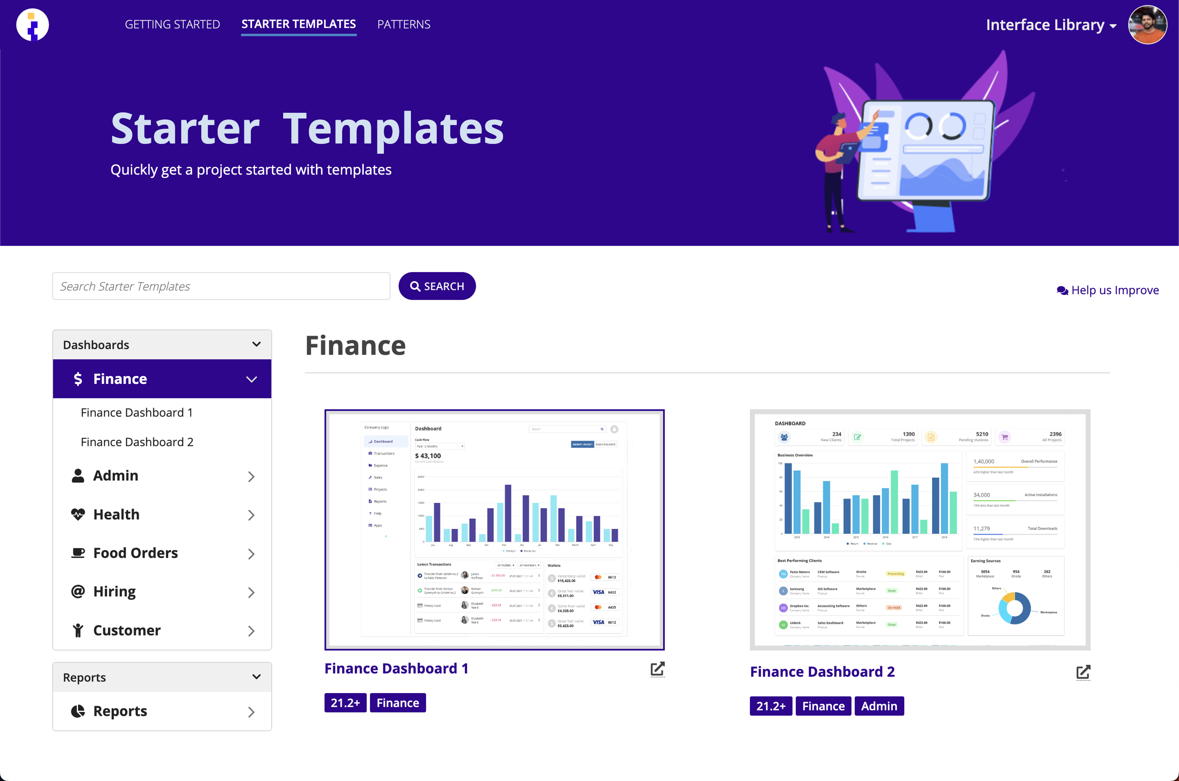 Interface Library screenshot 3