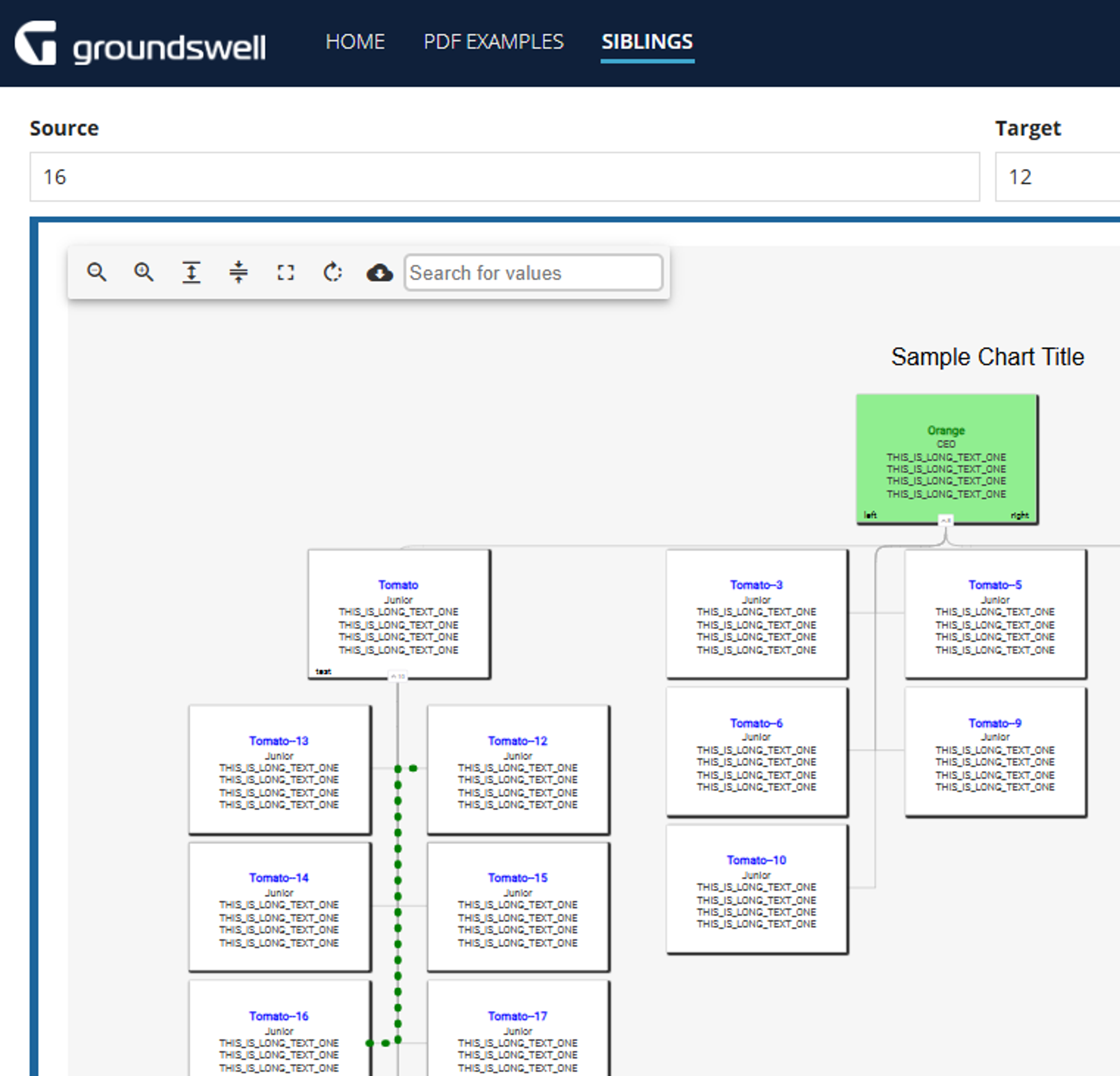 Organization Chart Component Plug-in screenshot 4