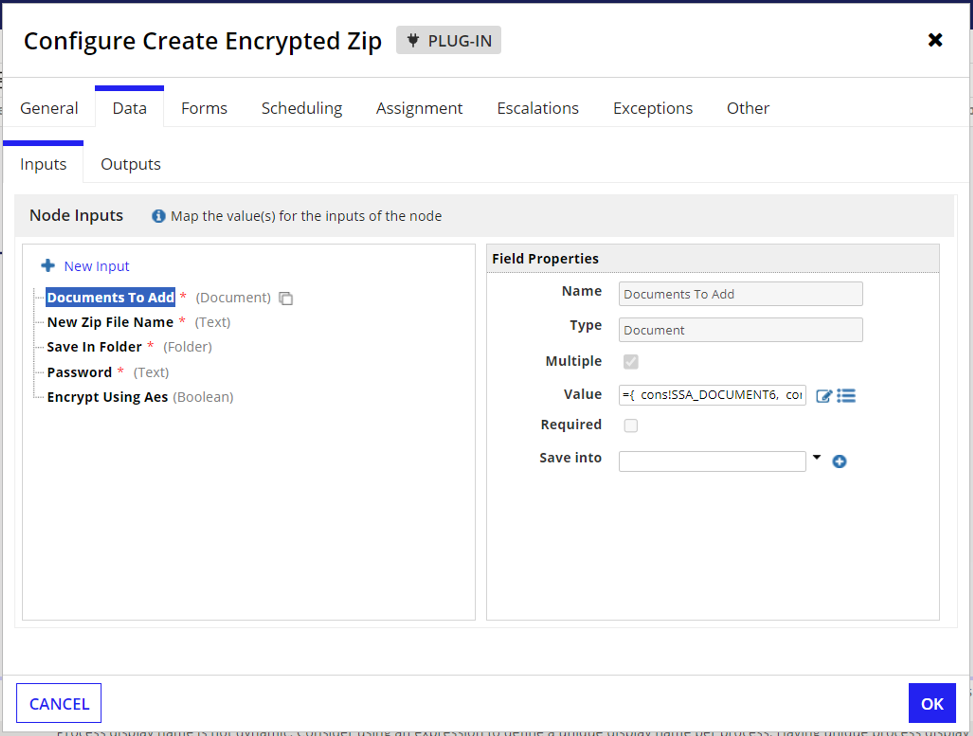 Create Encrypted Zip screenshot 1
